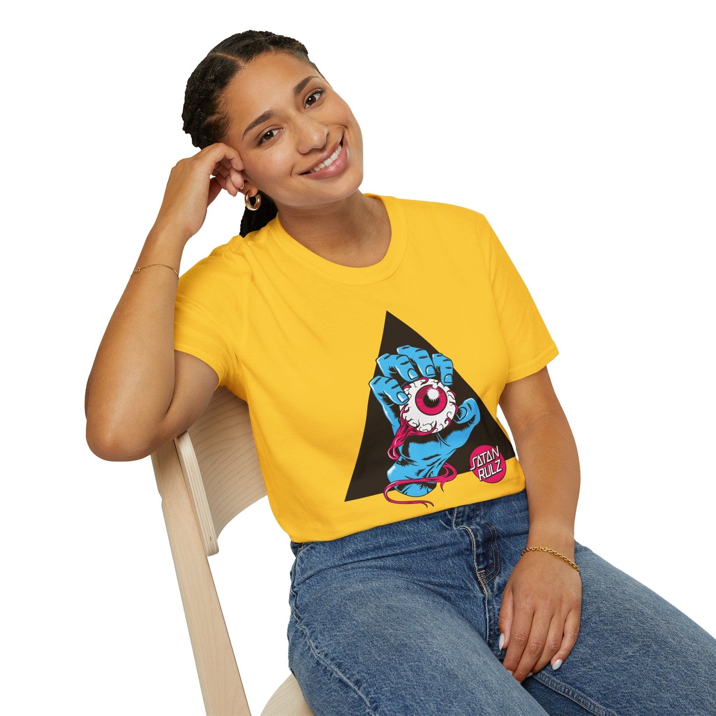 Cartoon T Shirt Unisex Animation Tee Funny Tee Gildan Softstyle 64000 100 Percent Ring Spun Cotton