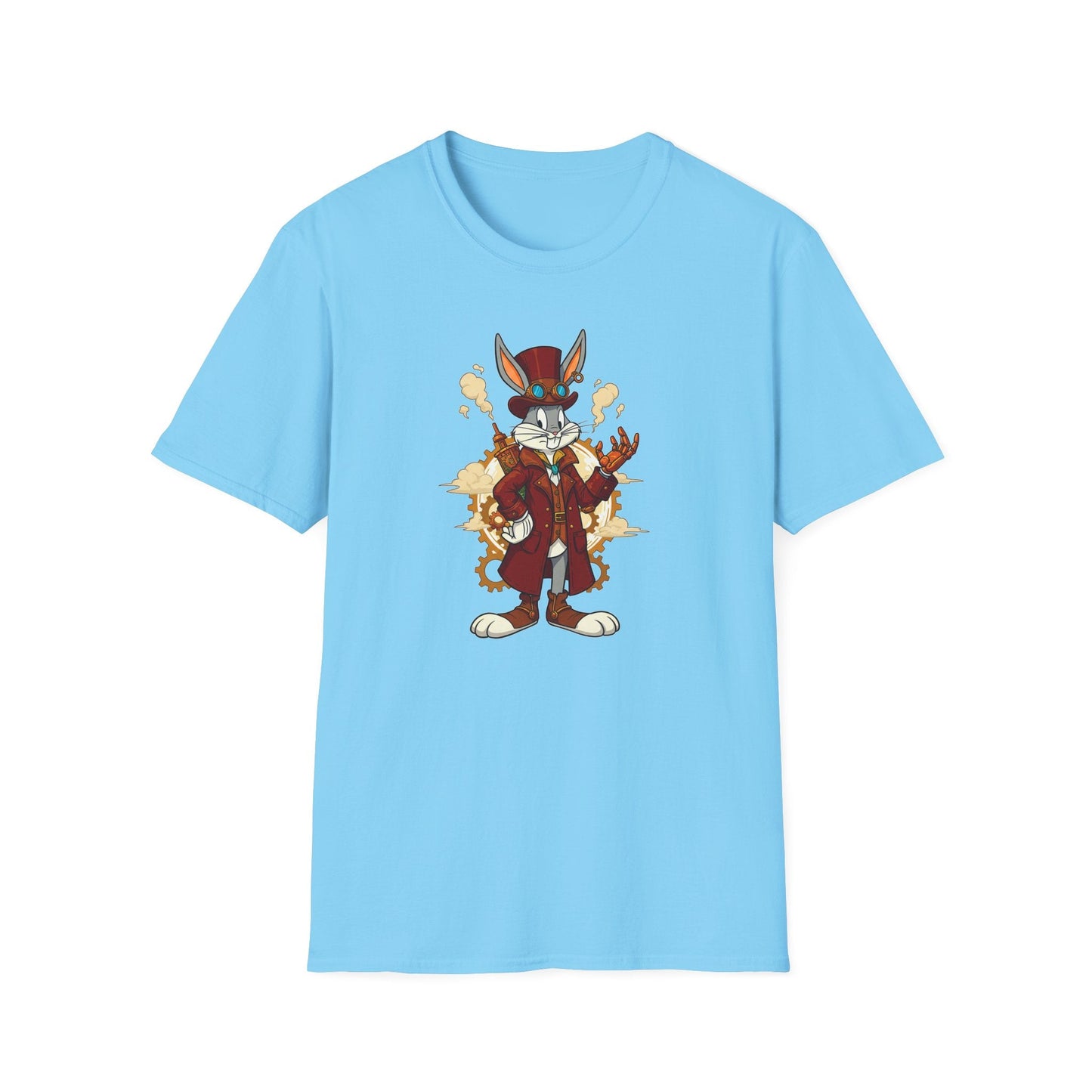 Bugs Bunny Shirt Cartoon T Shirt Unisex Gildan Softstyle 64000 Cotton Tee For Animation Fans