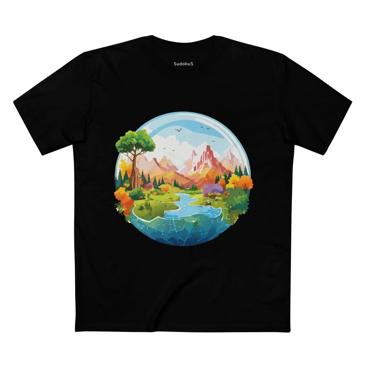 Fantasy Graphic Unisex 100 Cotton Staple Tee 23