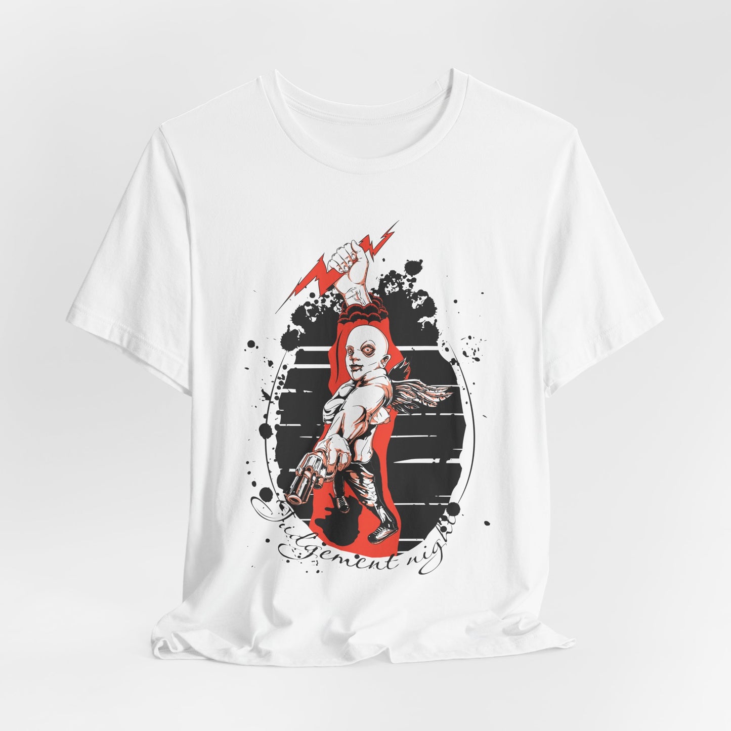 Judgment Night Tee, Artistic Tee, Graphic T-Shirt, Comic Tees, Artistic Comic T-Shirt, Vintage Top