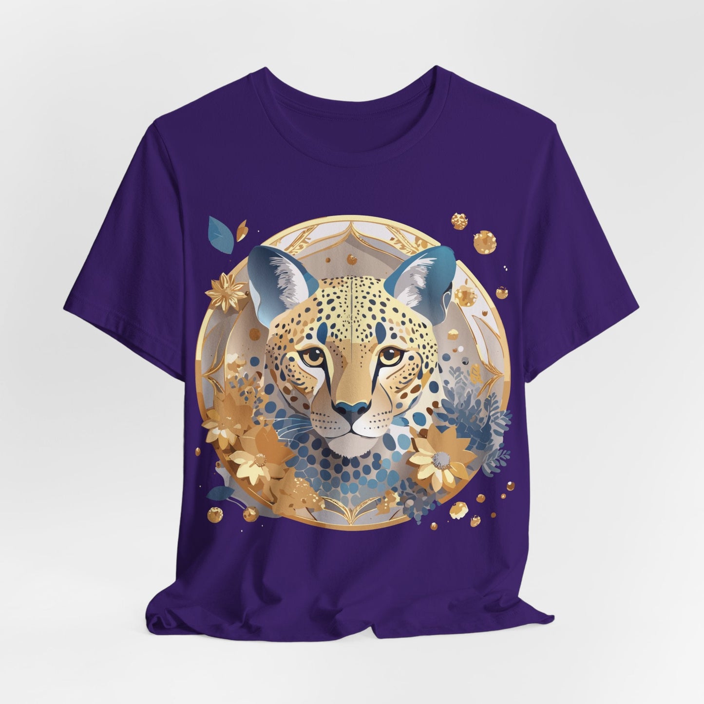 Adelpha Medallion Graphic Tee Unisex Short Sleeve Vintage Inspired Art Design Premium Cotton Jersey