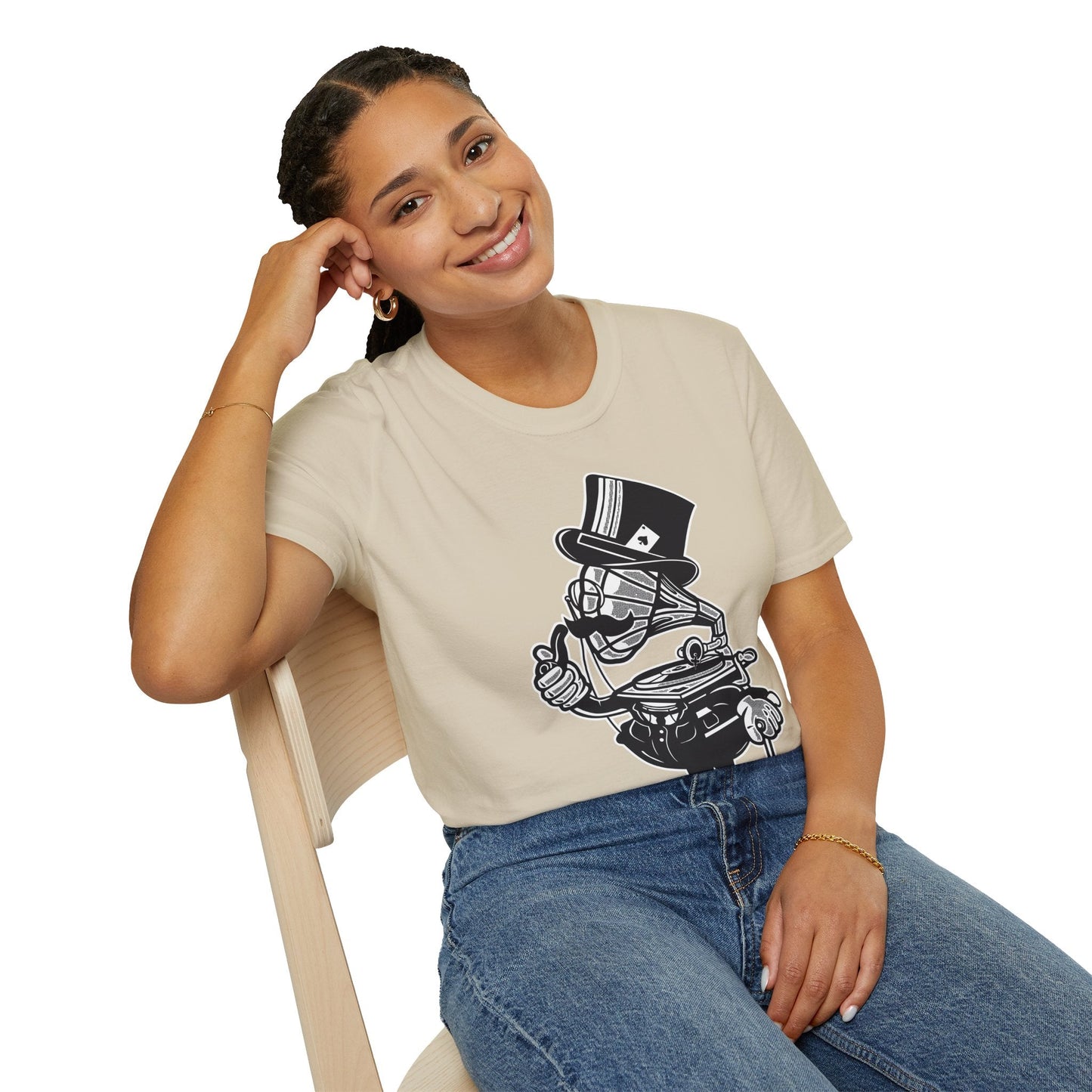 Cartoon T Shirt Animation T Shirt Funny Tee Shirt Unisex Gildan Softstyle 64000 Cotton Tee