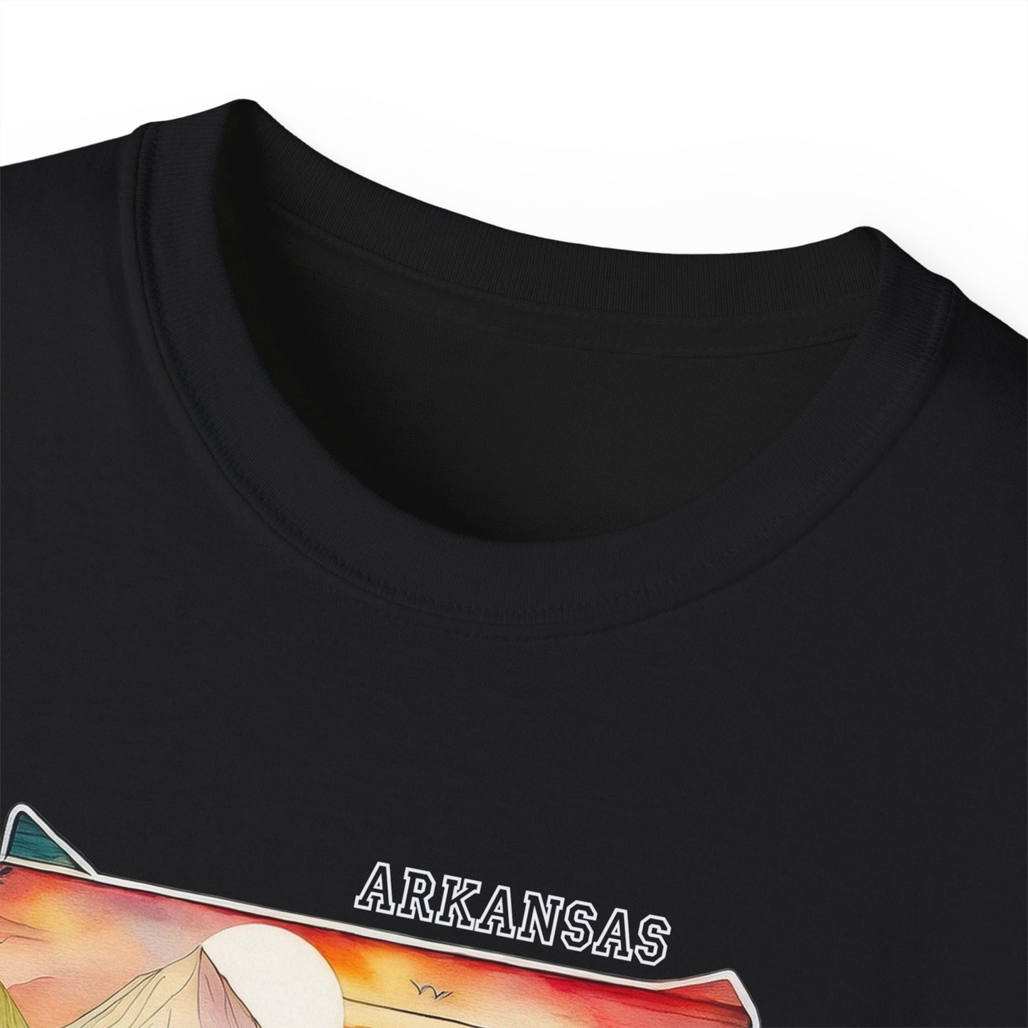 Arkansas Graphic Unisex Cotton T‑Shirt 2
