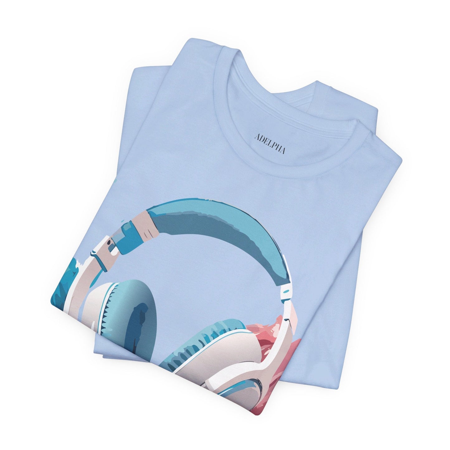Music Graphic Unisex 100 Cotton Vintage Art with Musical Elements Tee 92