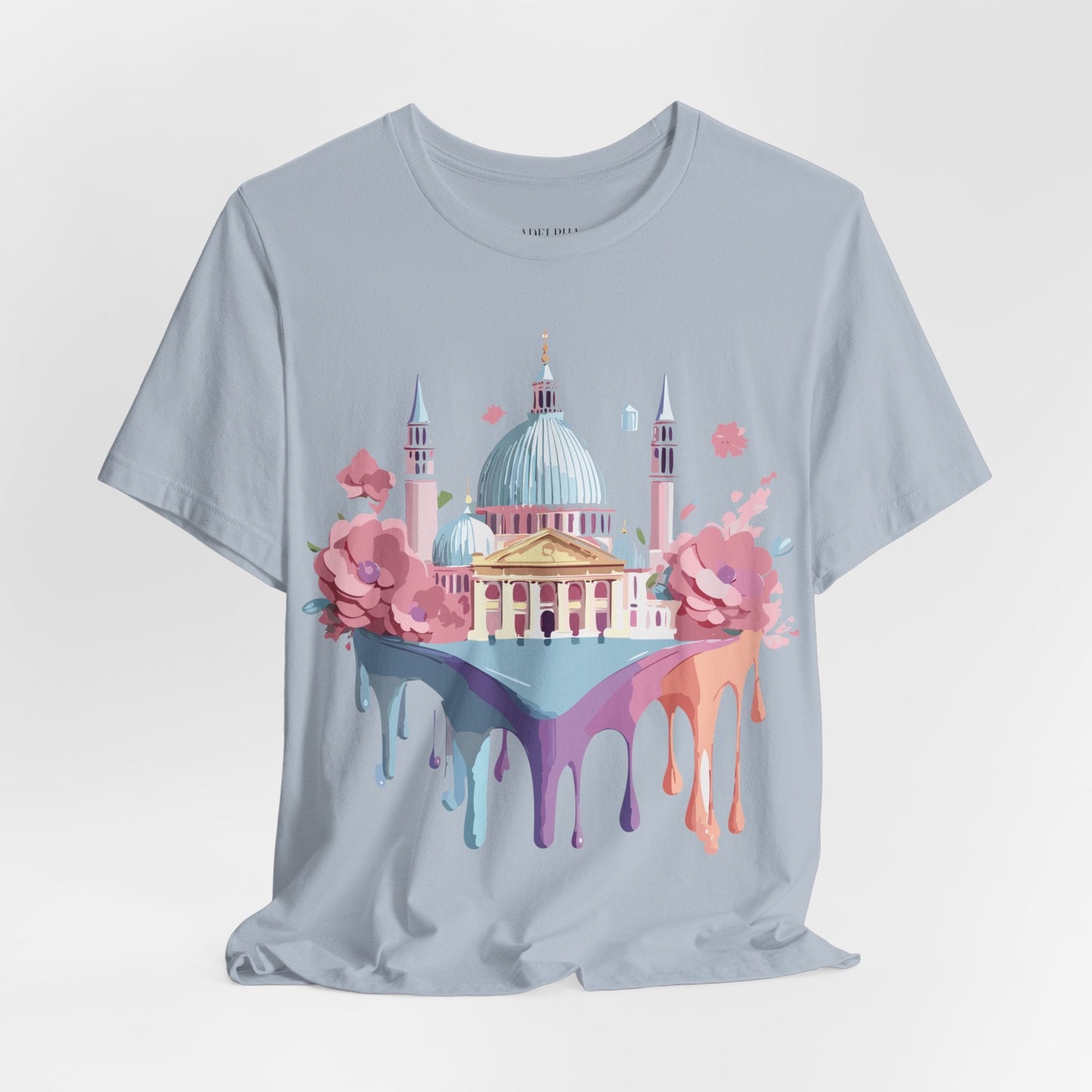 Venice Tourist Shirt Graphic Tee Unisex Adelpha Vintage Inspired Artwork Premium Short Sleeve