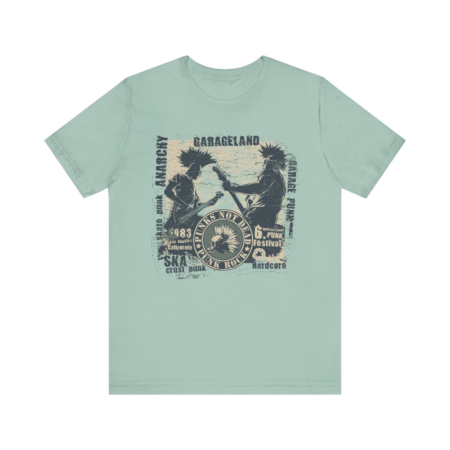 Punk Rock Graphic Tee, Retro Graphic T-Shirt, Artistic Vintage T-Shirt, Vintage Shirt, Retro Tee, Art Design Music Tees