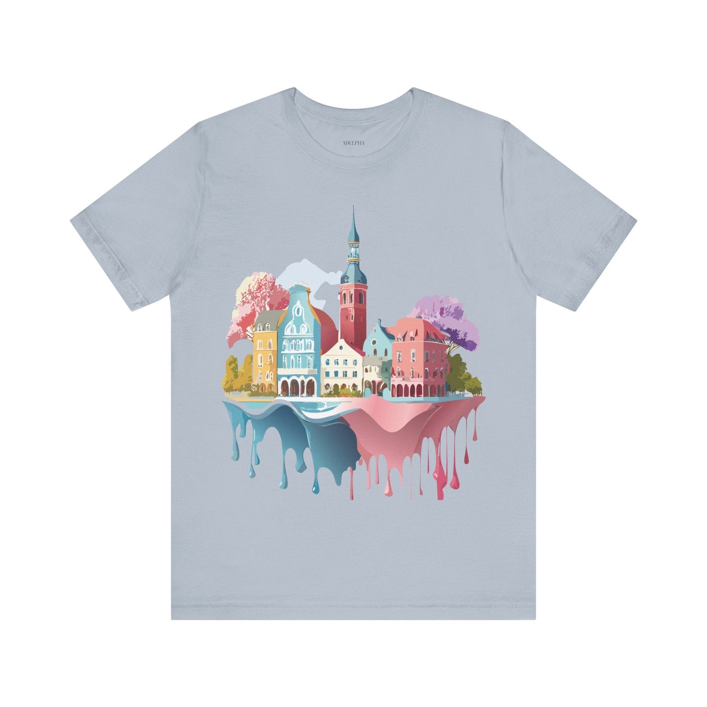 Germany Tourist Shirt Unisex Graphic Tee With Vintage Adelpha Artwork Short Sleeve