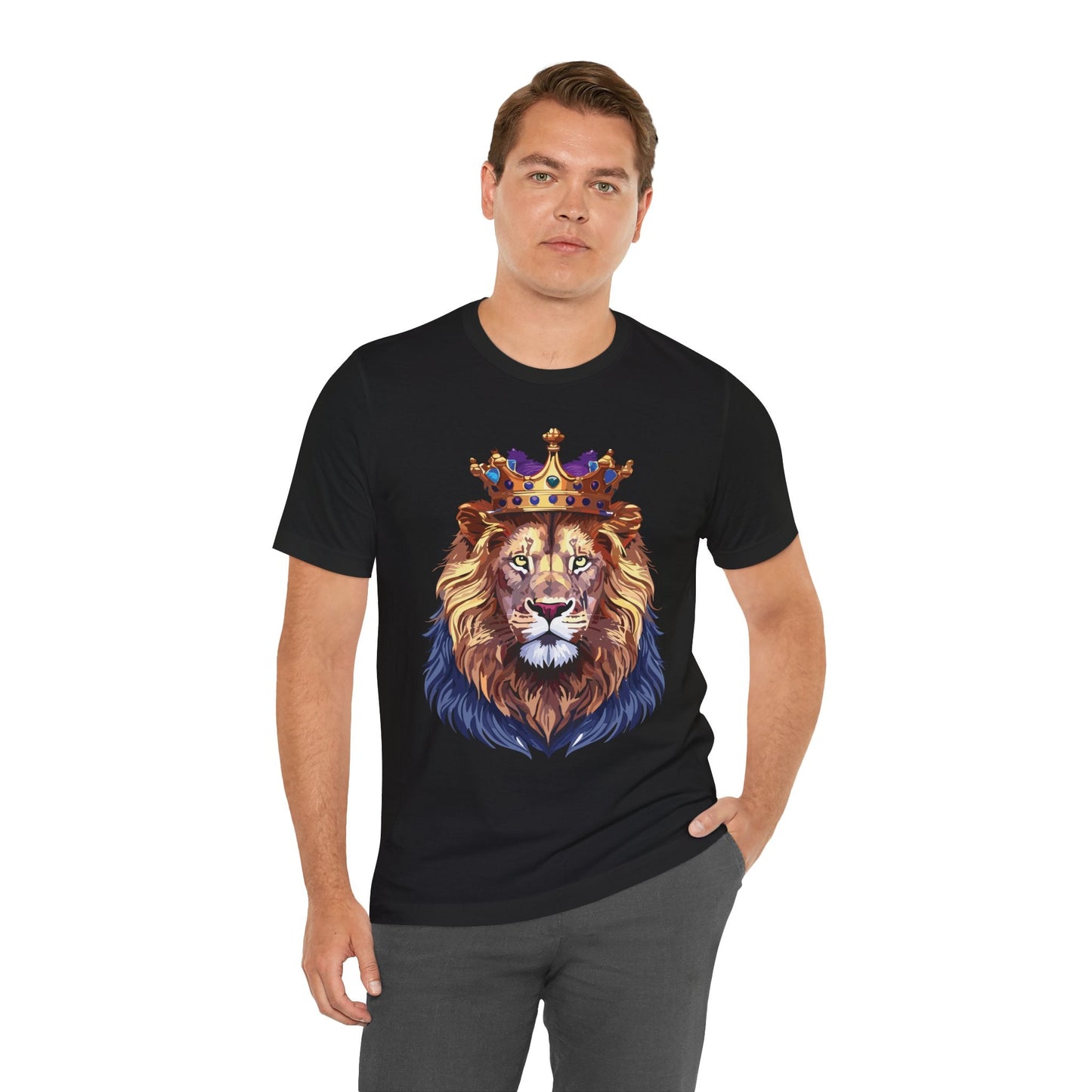 Unisex Animal Graphic Tee Shirt Art Design Wild Animals Shirt Gildan Softstyle Cotton