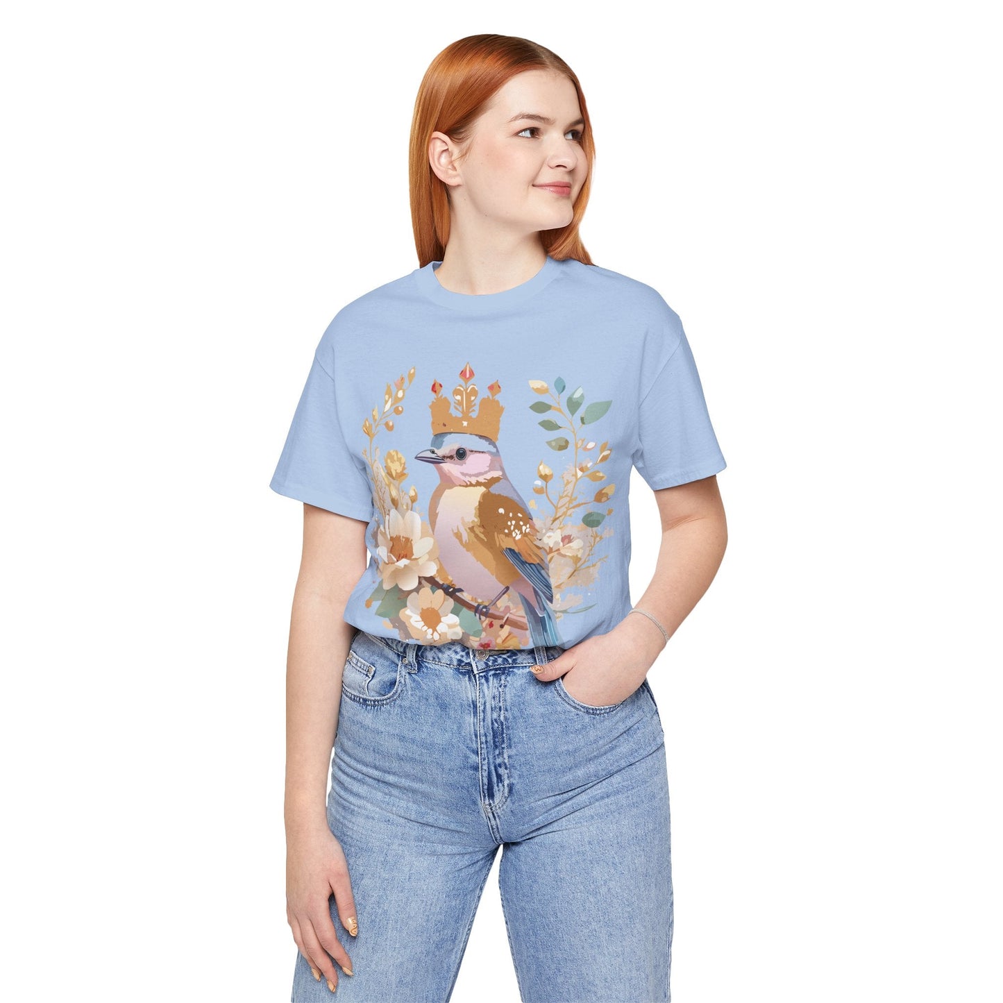 Medallion Graphic Unisex 100 Cotton Vintage Animal Medal Artwork Tee 19
