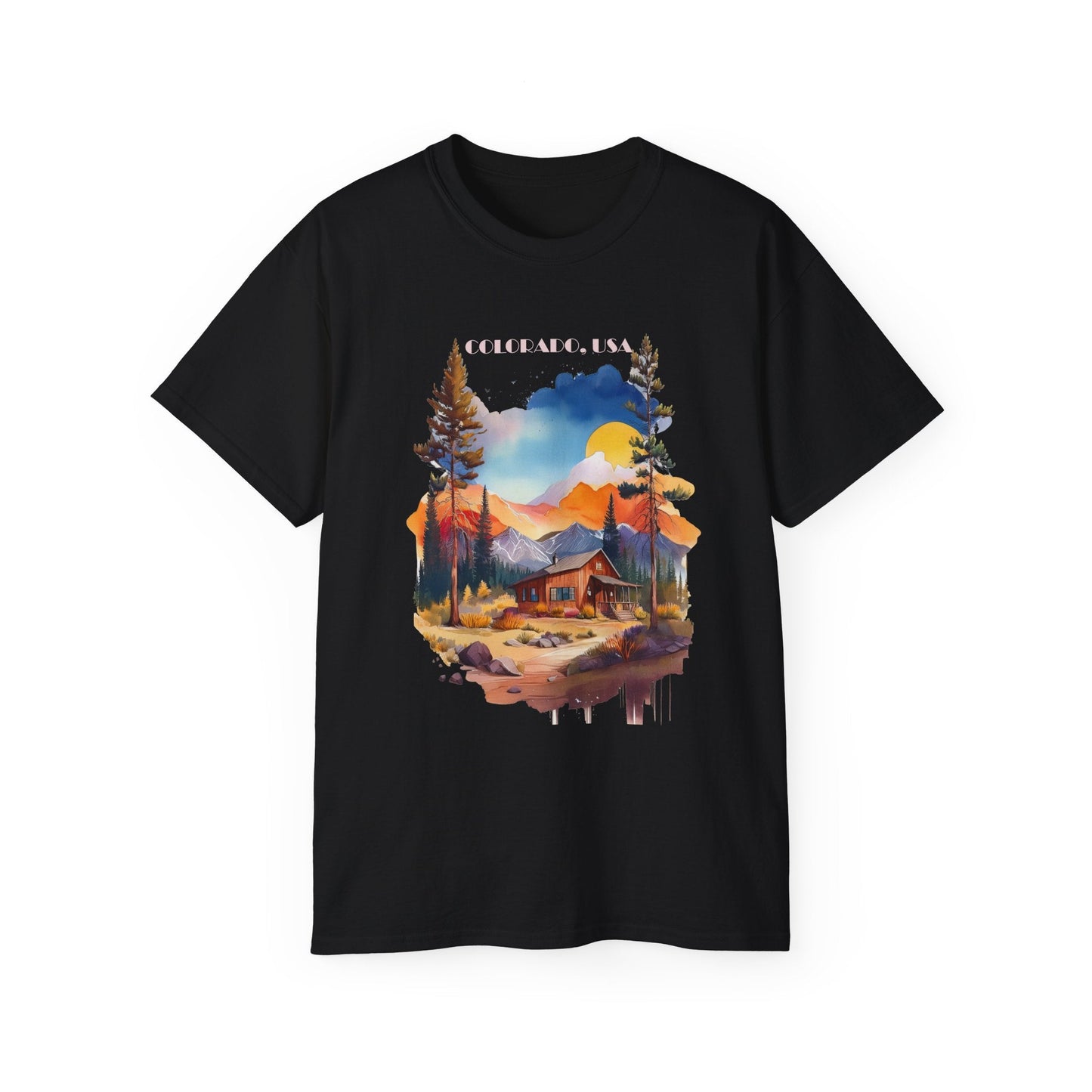 Colorado Graphic Unisex Cotton T‑Shirt 2