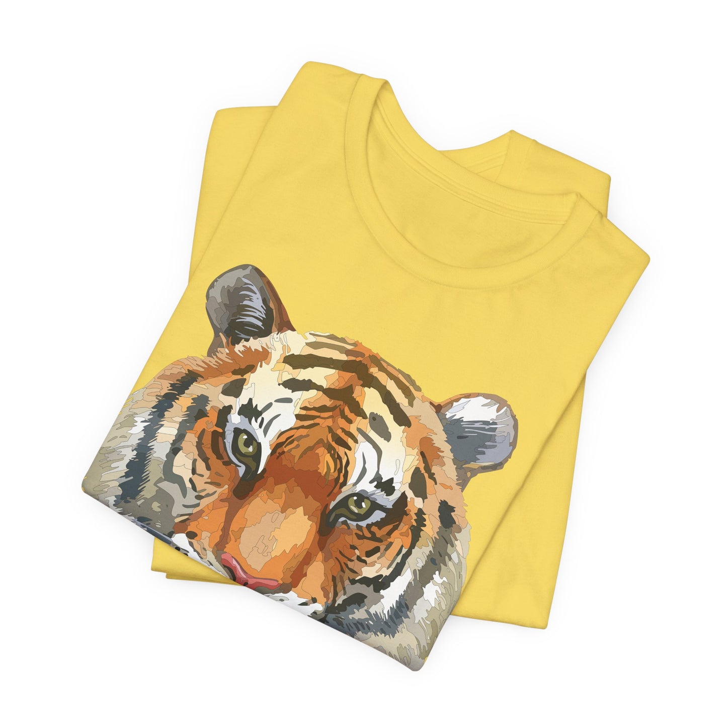 Unisex Tiger Tee, Animal Shirt, Tee Shirt with Tiger, Safari T-Shirt, Animal Tees, Big Cat Shirt, Safari T-Shirt 4