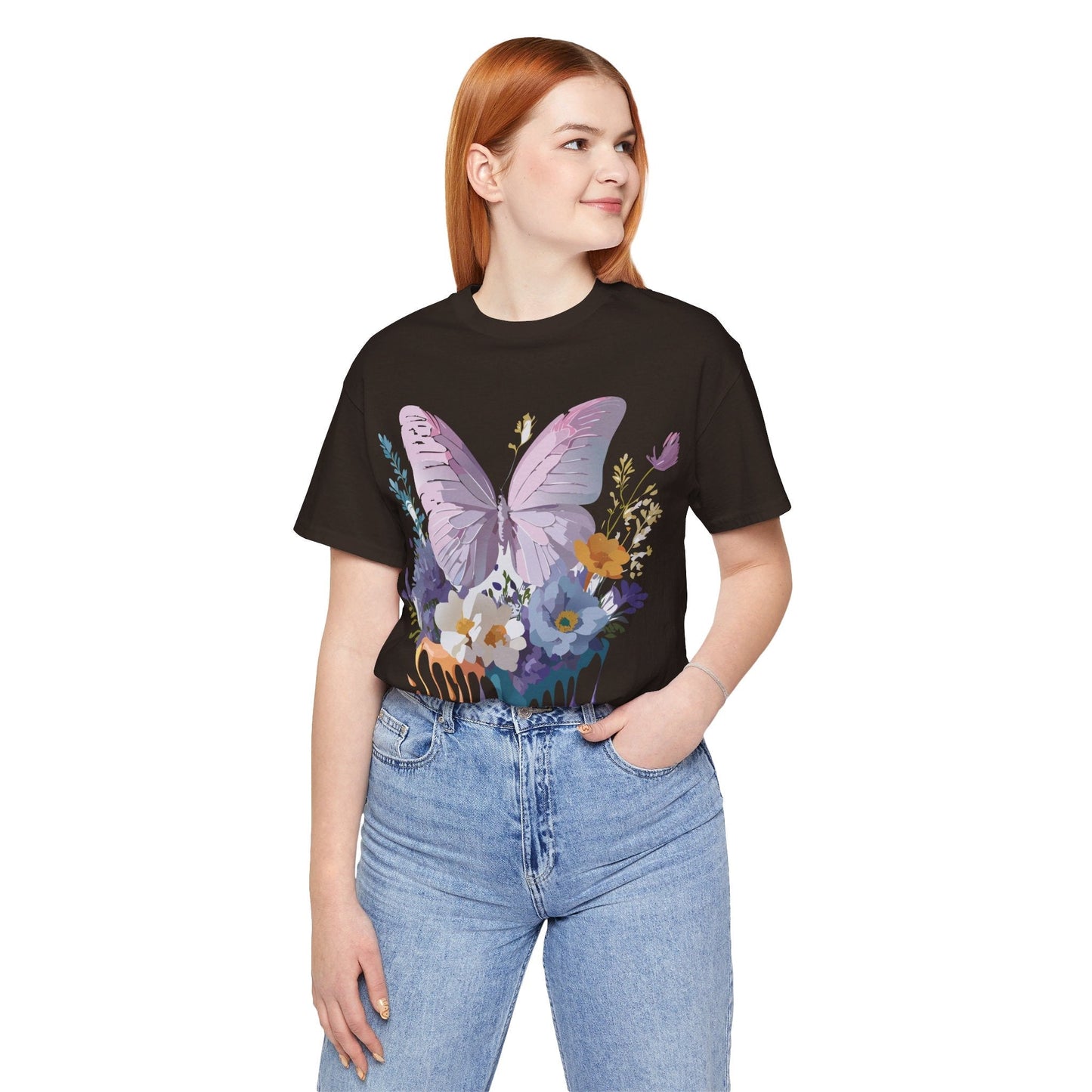 Adelpha Butterfly Graphic Tee Unisex Short Sleeve Jersey Shirt