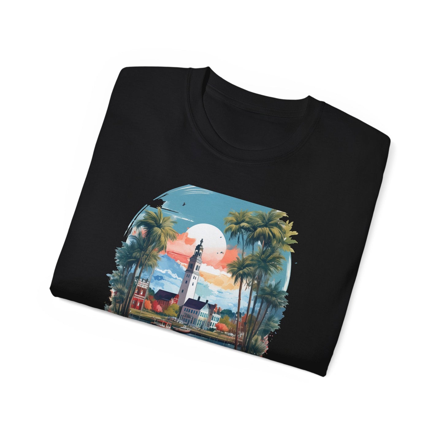 Delaware Graphic Unisex Cotton T‑Shirt 2