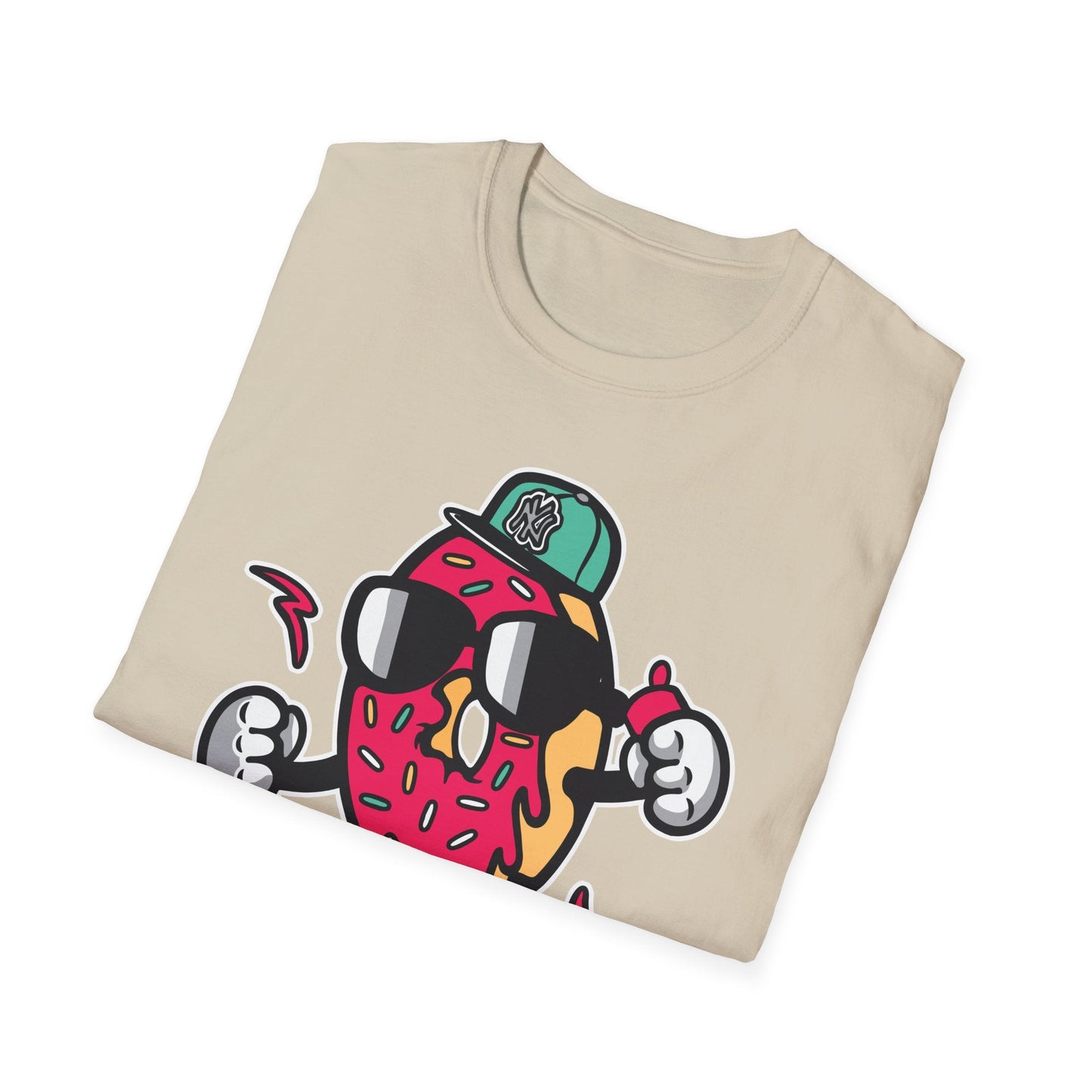 Cartoon T Shirt Animation Tee Funny Art Graphic Shirt Unisex Gildan Softstyle 64000