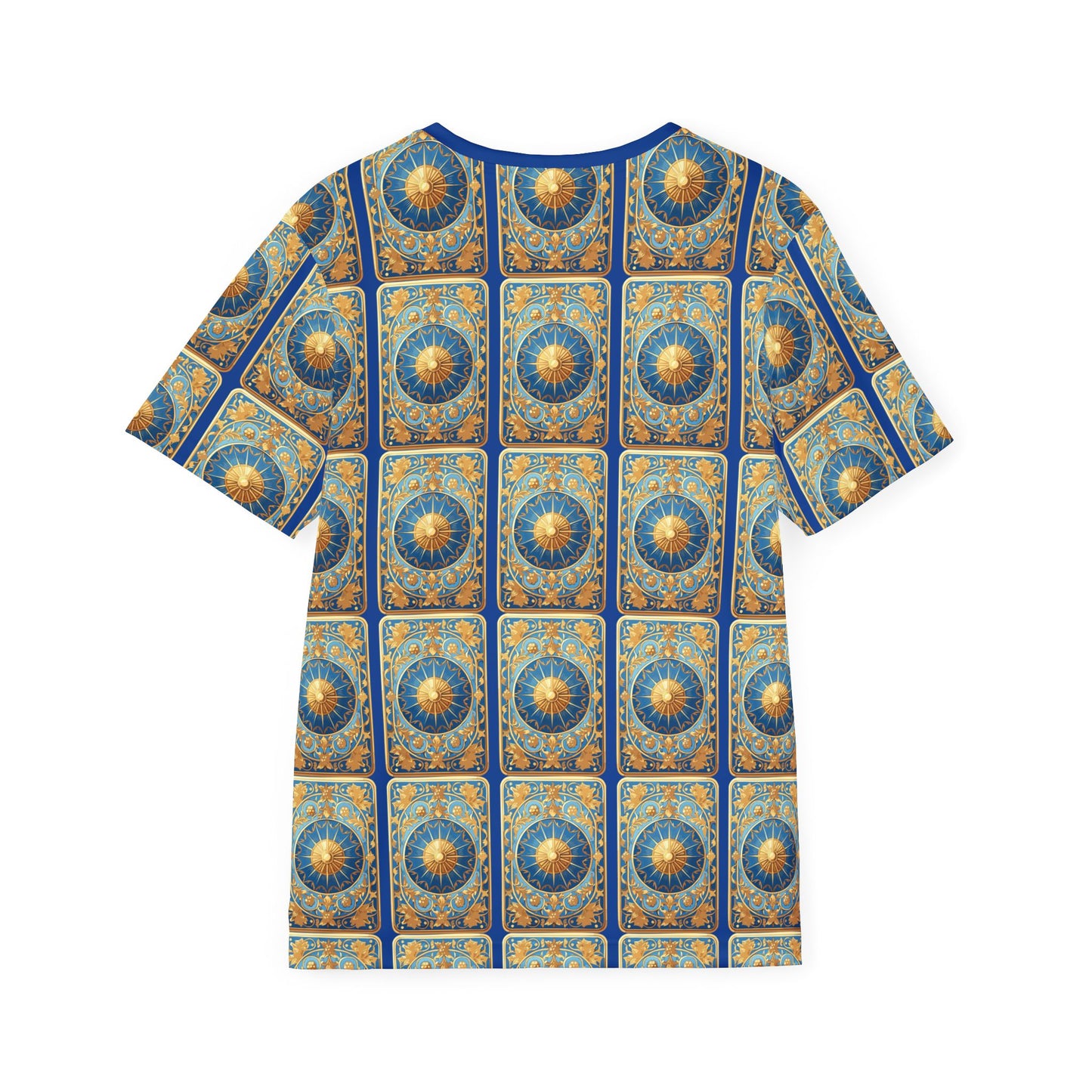 10-Card Deck Graphic T-Shirt, Art Design Poly Shirt, All Over Print Graphic Tee, Playing Cards T-Shirt, Playing Cards Tees