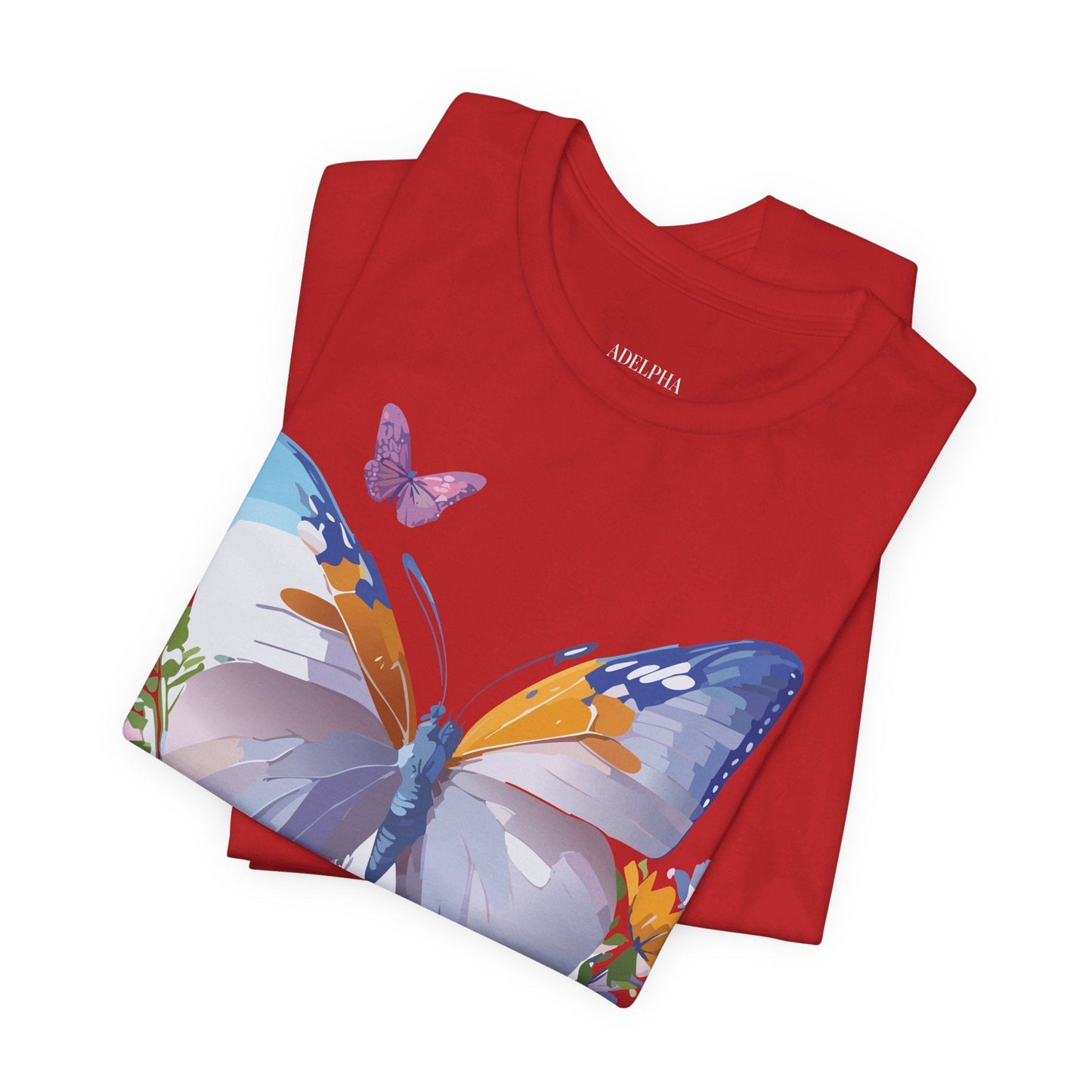 Adelpha Butterfly Graphic Tee Vintage Inspired Unisex Short Sleeve Shirt