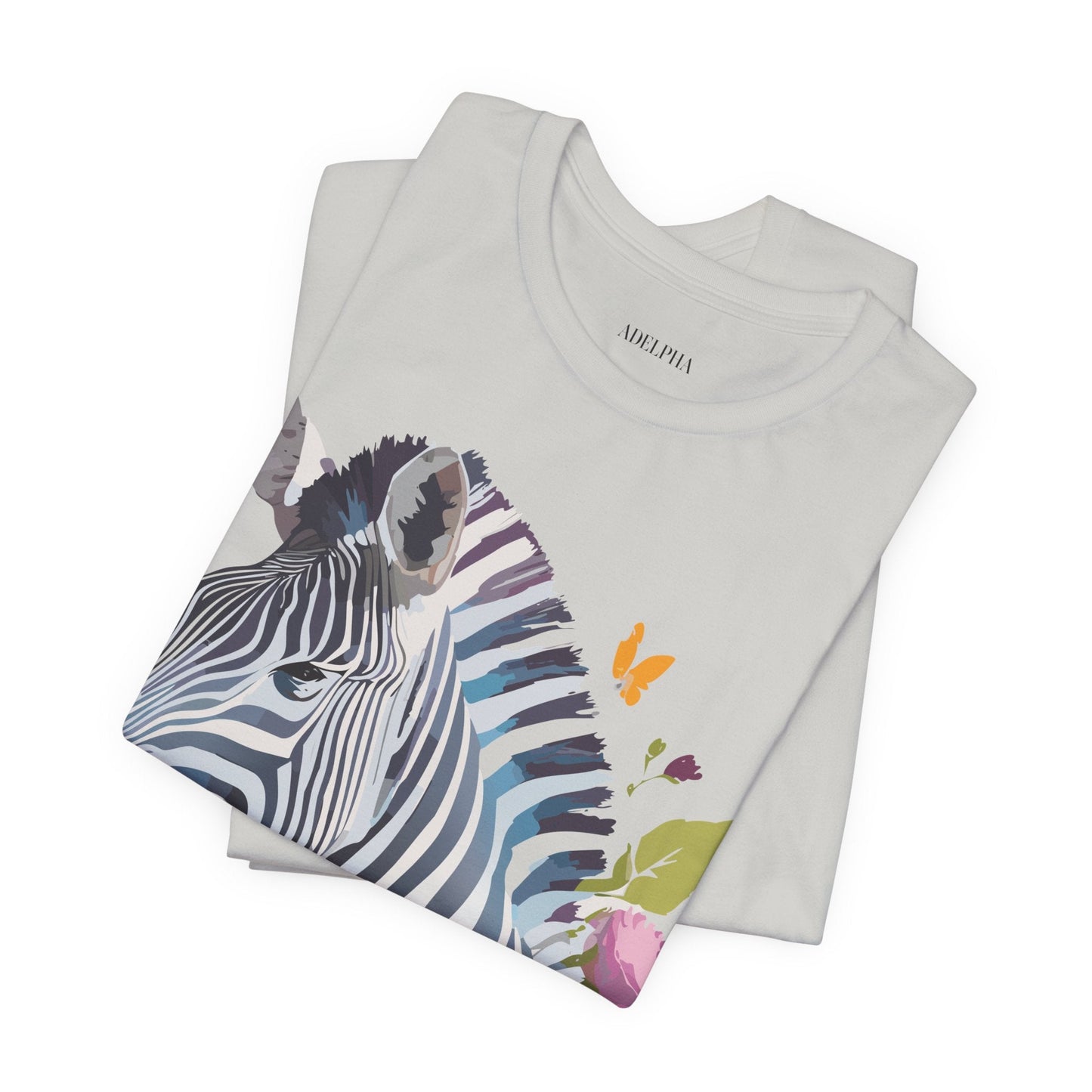 Adelpha Zebra Graphic Tee Unisex Short Sleeve Shirt Vintage Inspired Artwork Limited Edition