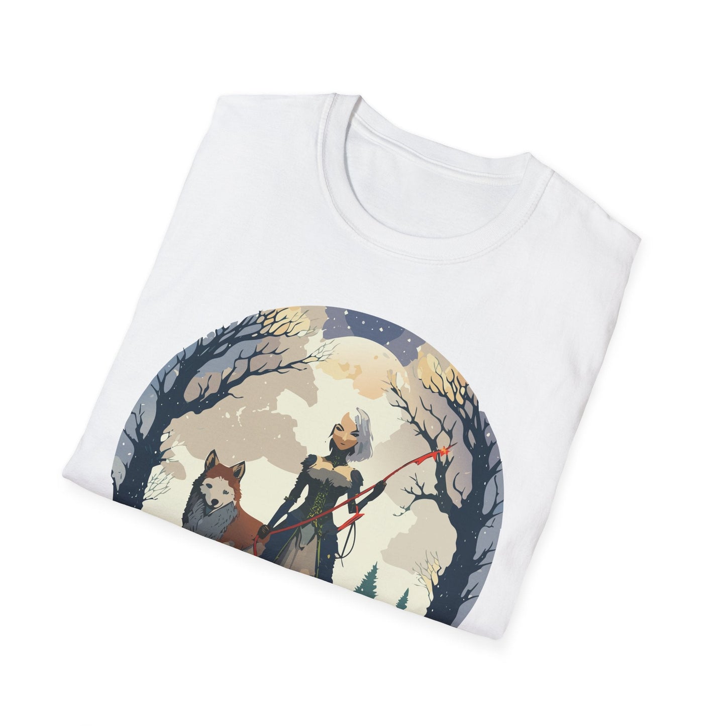 Womens Graphic T Shirts Ladies Art Design Tee Unisex Softstyle Cotton Tee Everyday Comfort