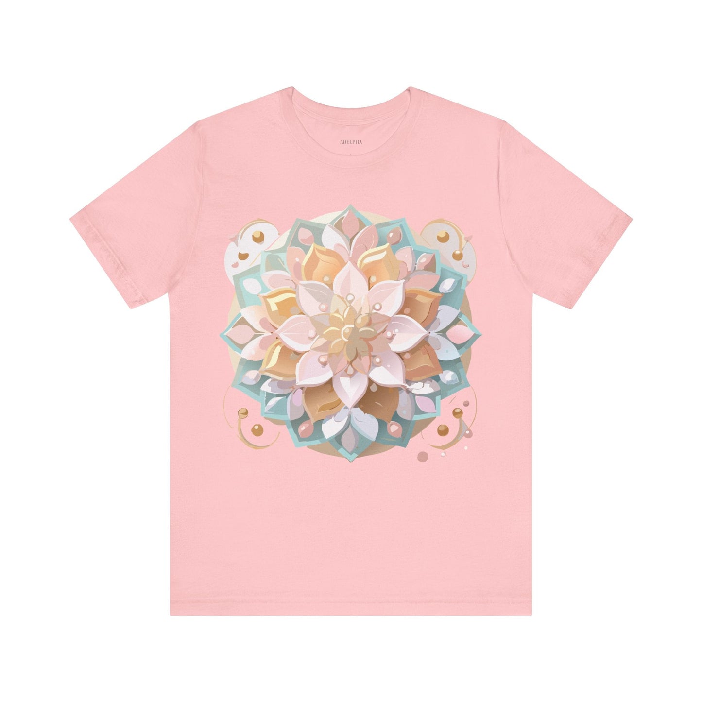 Mandala Shirt Graphic Tee Unisex Adelpha Vintage Inspired Art Design Premium Apparel