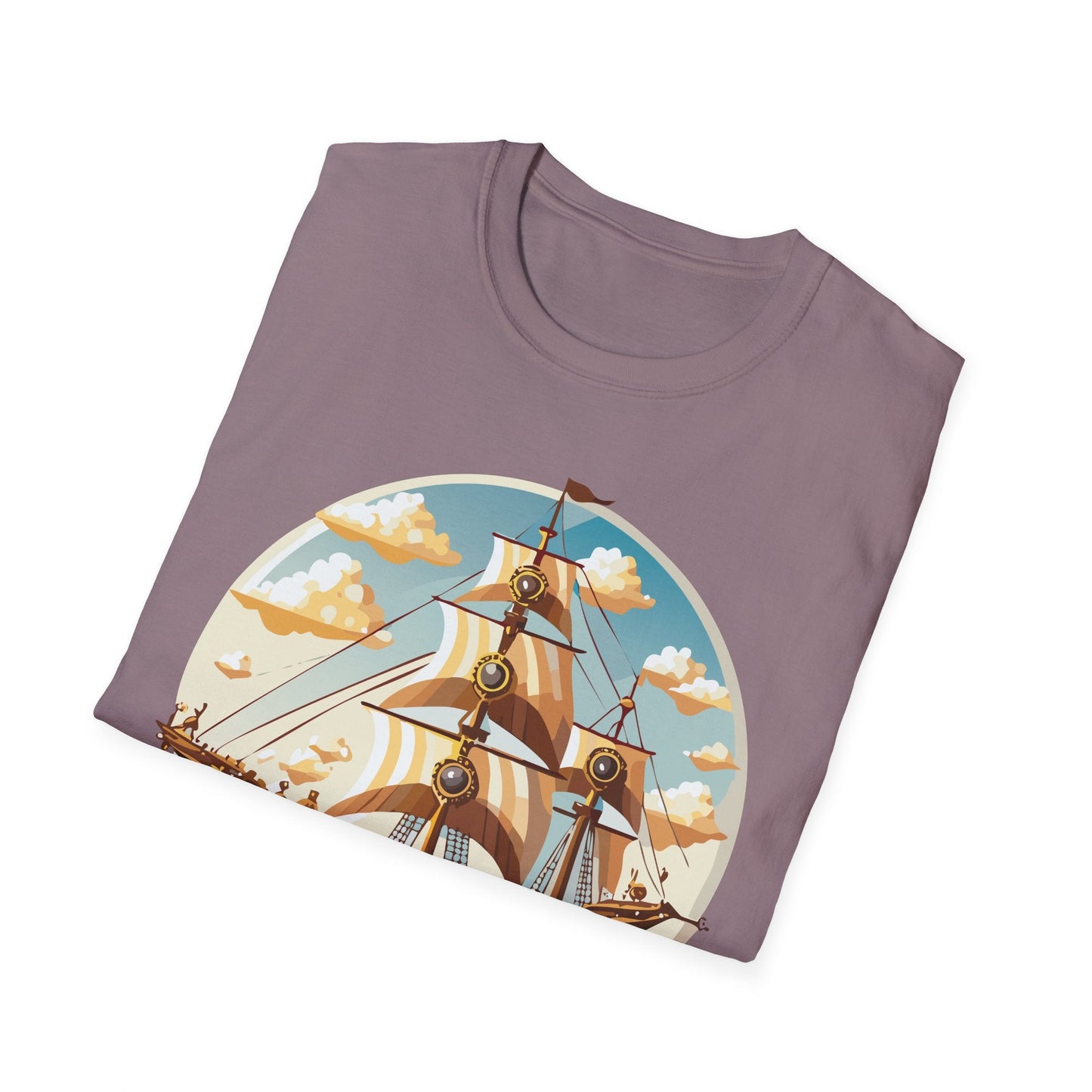 Ship T Shirt Frigate T Shirt Vessel Tee Gildan Softstyle 64000 Unisex Cotton Comfort