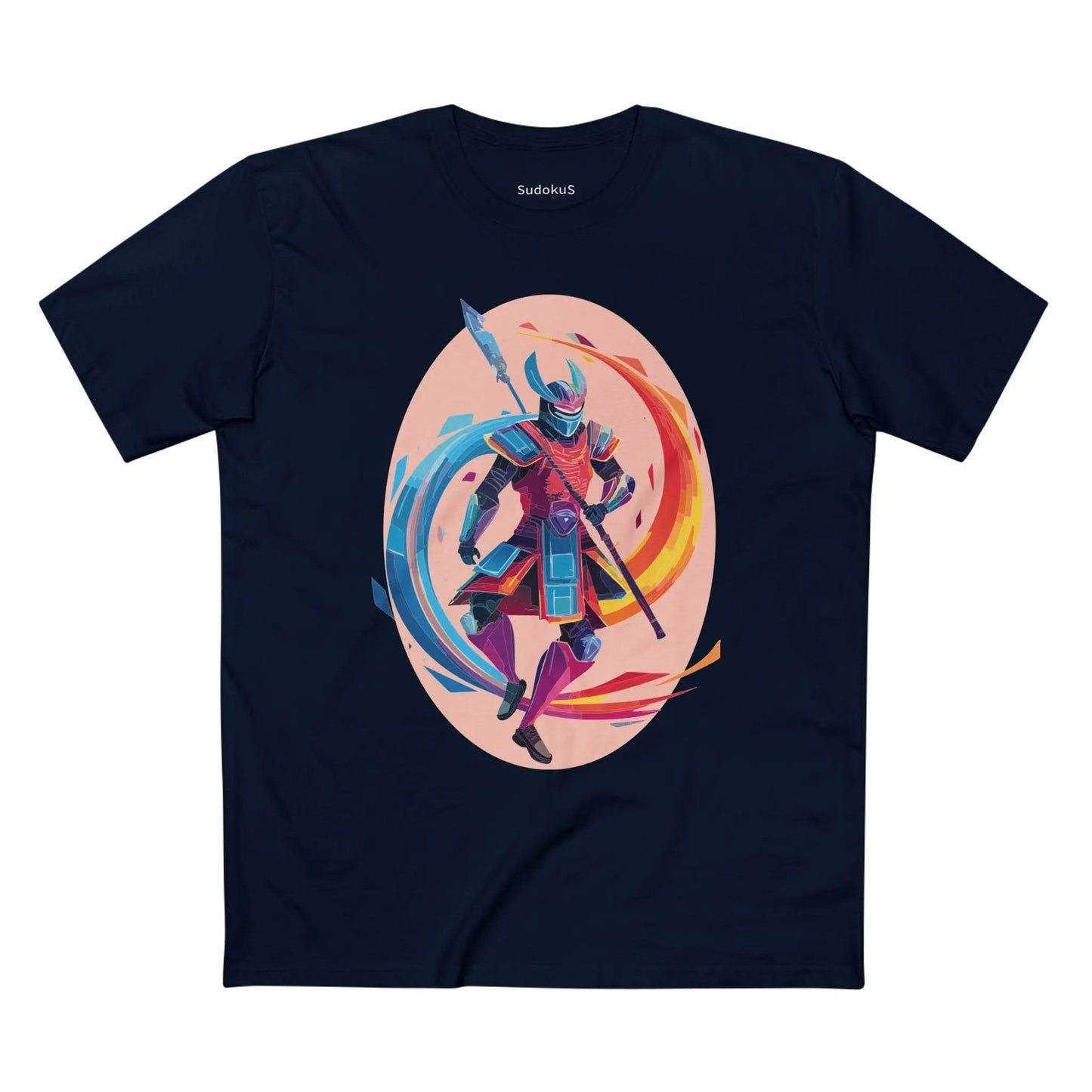 Samurai Graphic Unisex 100 Cotton Staple Tee 20