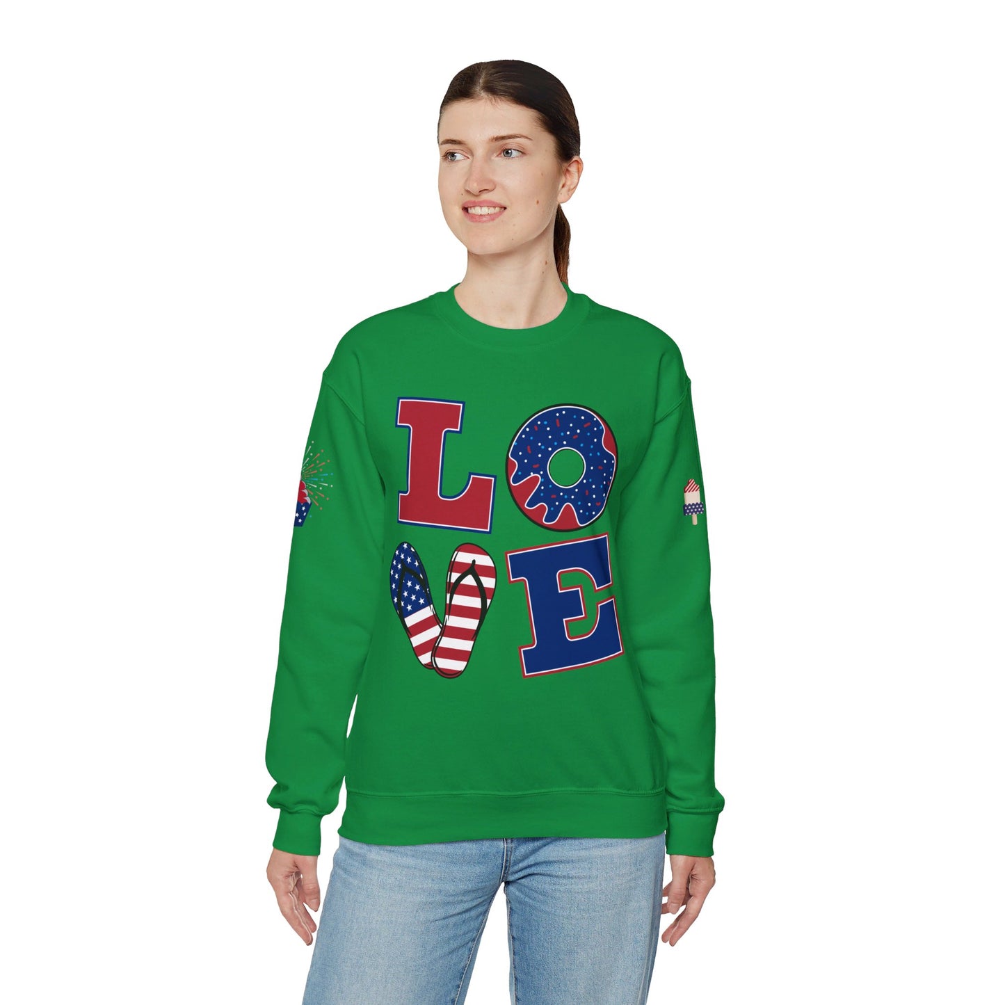 Unisex Heavy Blend Sweatshirt - LOVE