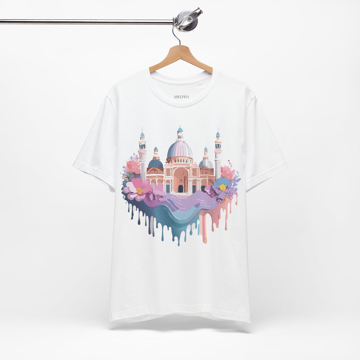 Graphic Unisex Cotton Bella+Canvas Tee Shirt with Venice