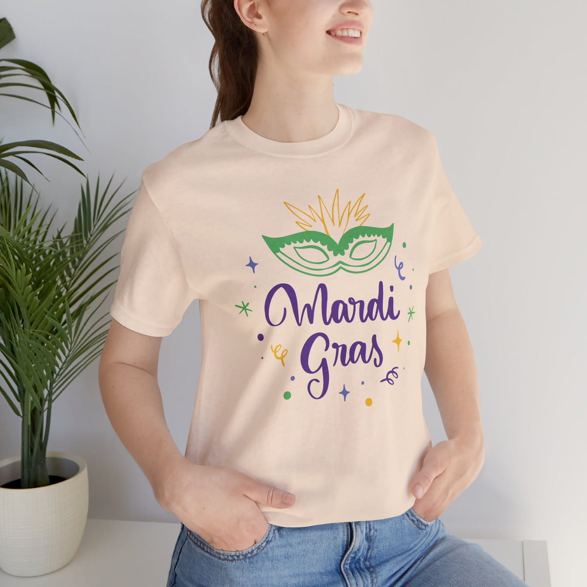 Camiseta unisex de algodón para carnaval