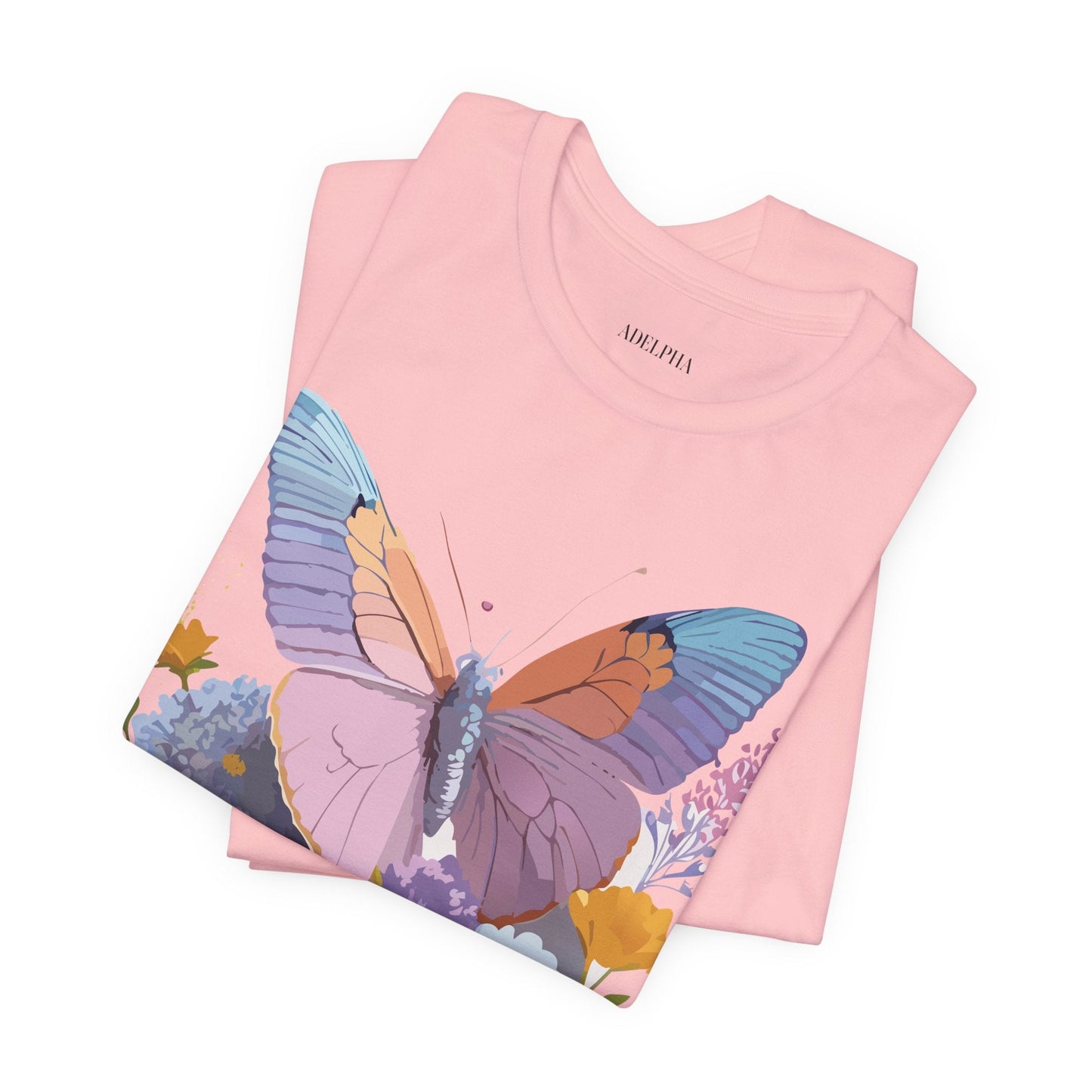 Butterfly Graphic Tee Unisex Vintage Inspired Artwork Adelpha