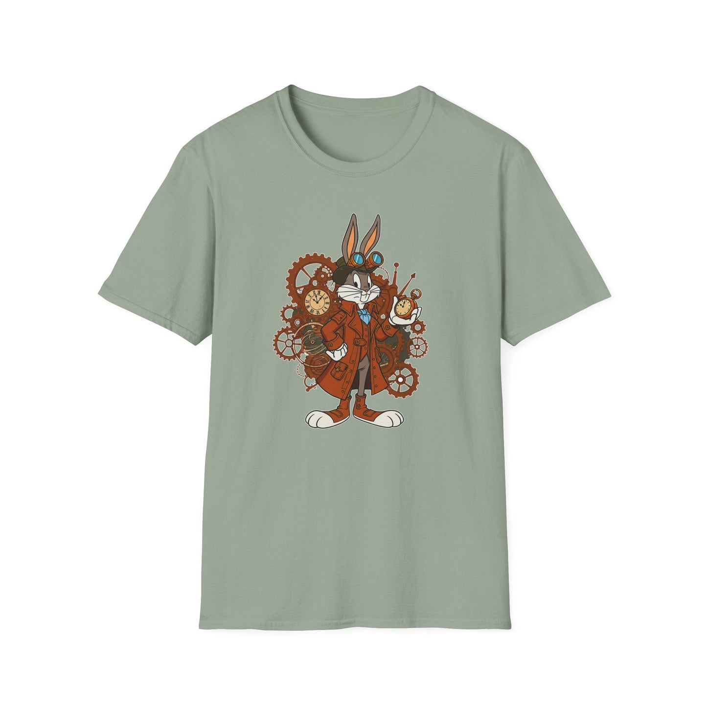 Bugs Bunny Shirt Unisex T Shirt Cartoon Tee 100 Percent Cotton Gildan Softstyle Graphic Tee