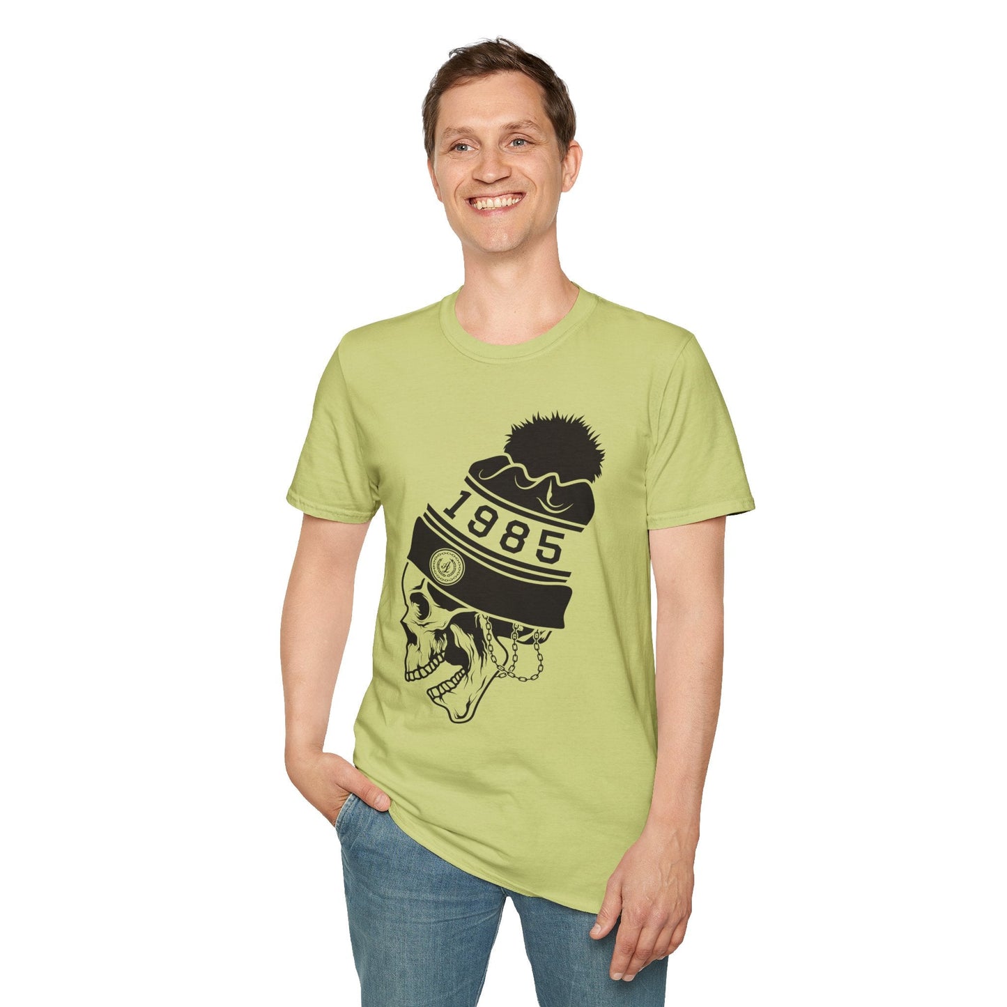 Cartoon Animation T Shirt Unisex Gildan Softstyle 64000 Tee With Art Design Funny Graphic