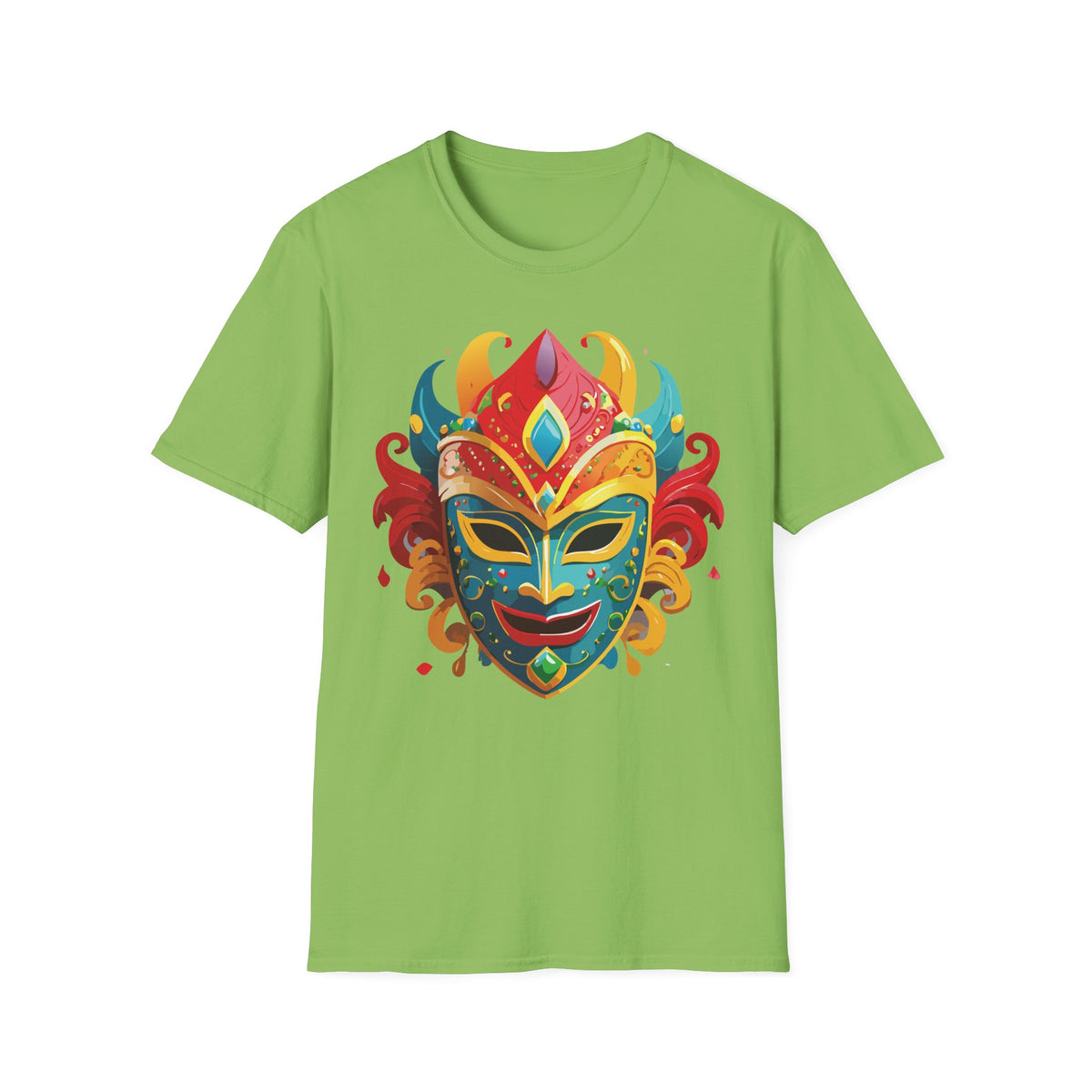 Mask Masquerade Carnival Graphic Tee Gildan Unisex 100 Cotton Tee Shirt a54