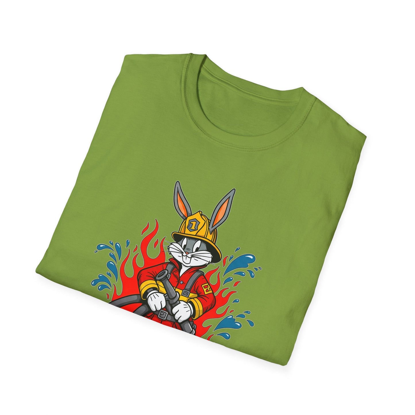 Bugs Bunny T Shirt Unisex Cartoon Tee Softstyle 64000 Cotton Graphic Tee For Fans