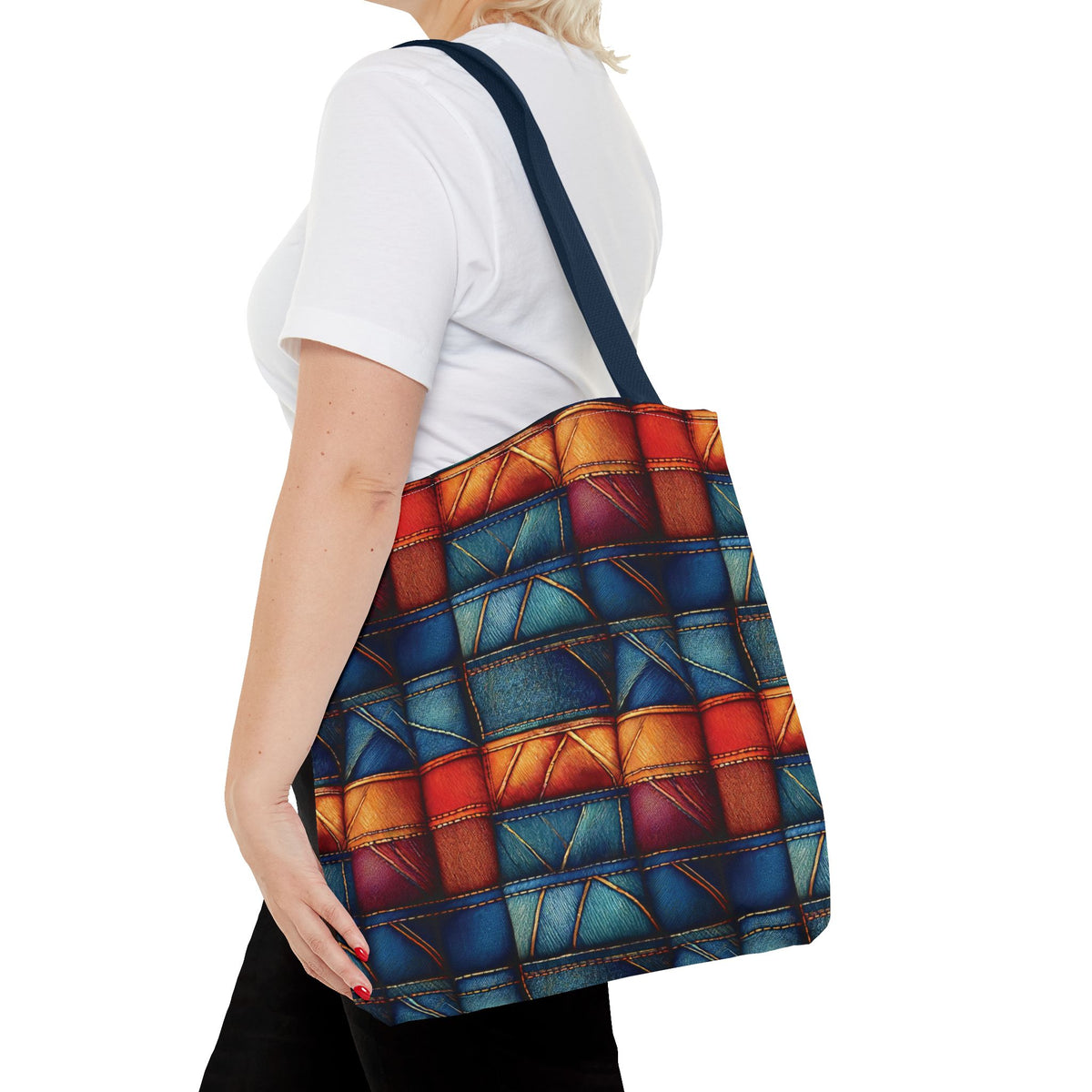 Denim Canvas Bag, Tote Bag Denim
