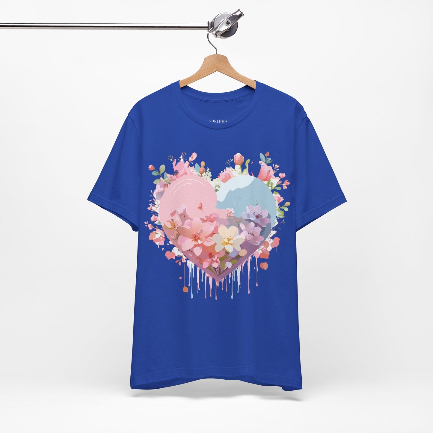 Adelpha Unisex Graphic Tee Vintage Inspired Art Design Short Sleeve Shirt For Everyday Wear