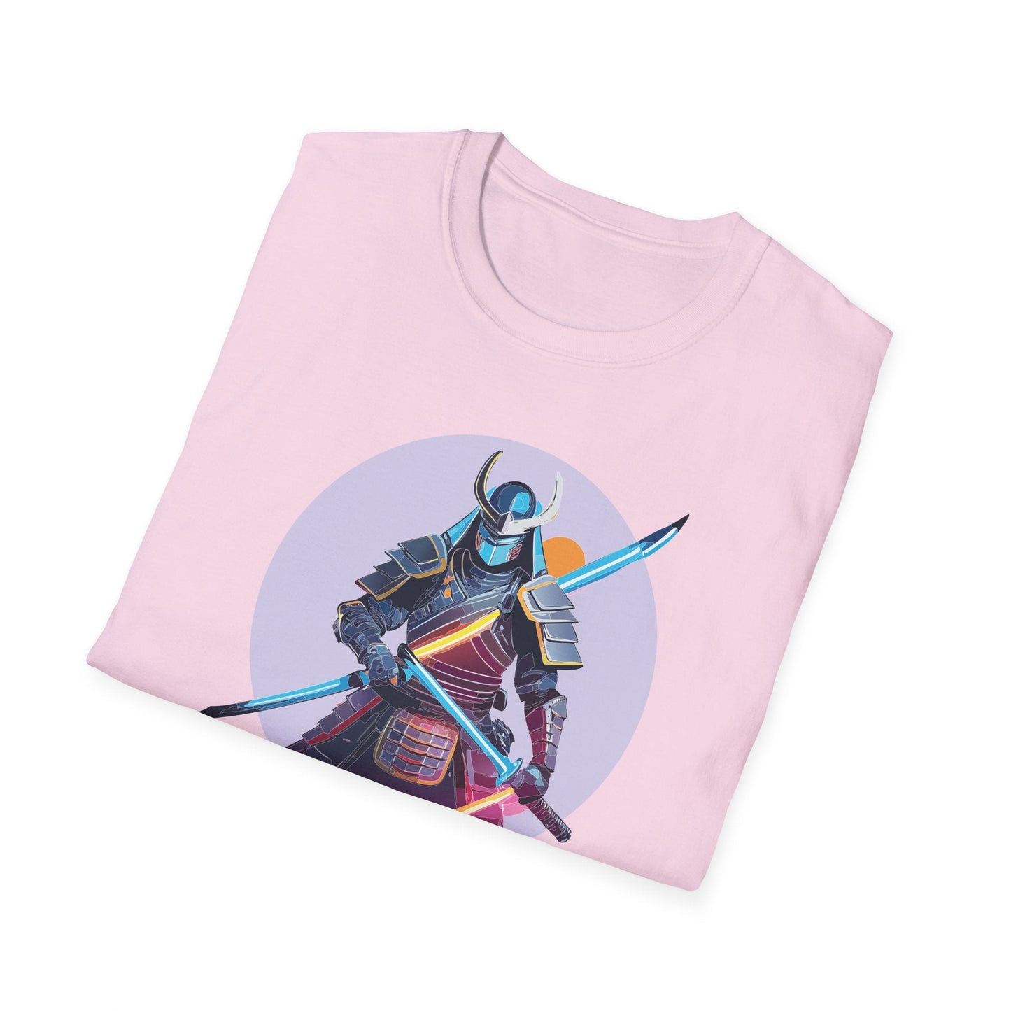 Samurai Shirt Unisex Gildan Softstyle Tee 100 Percent Cotton Lightweight Comfort