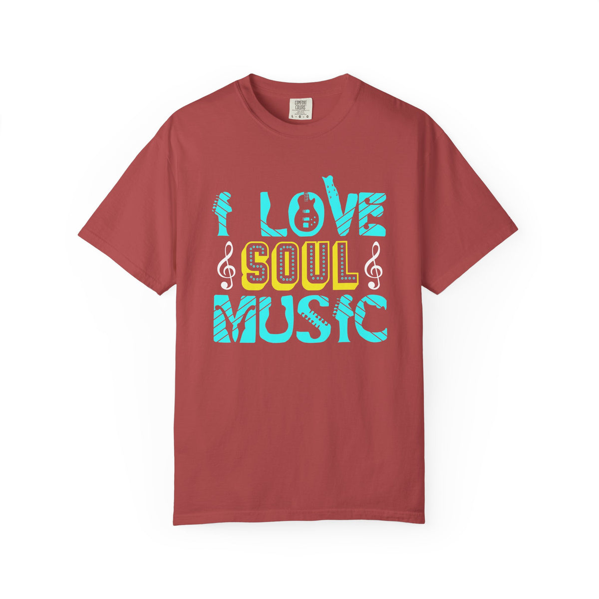 I Love Soul Music T-shirt Soul Music Graphic Unisex Cotton Tee 052