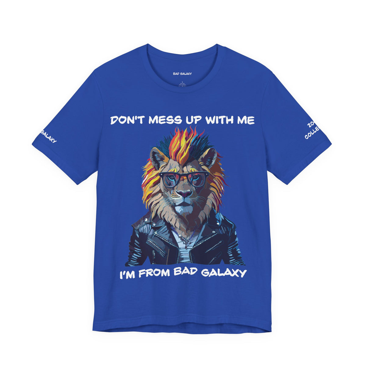 Animal Graphic Unisex Cotton Bella+Canvas Tee with Art Design b3