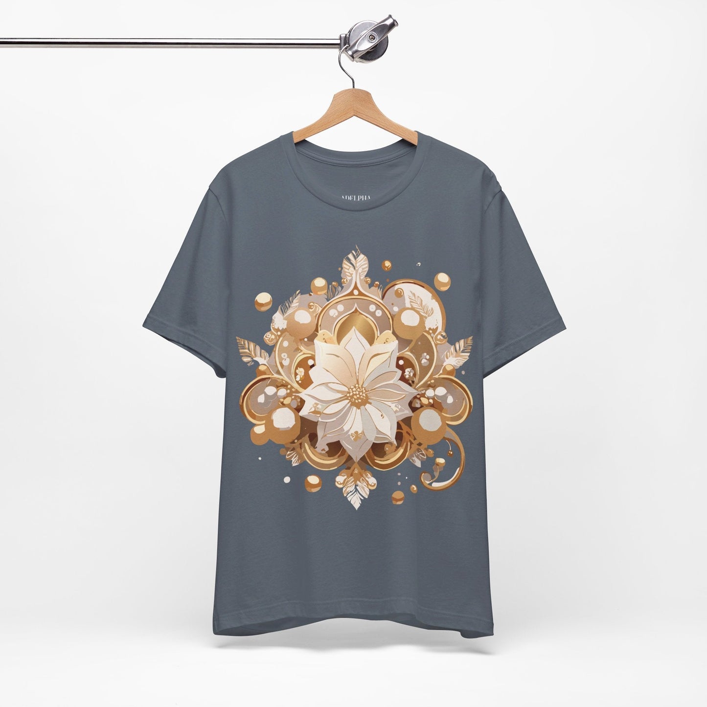 Adelpha Graphic T Shirt Unisex Short Sleeve With Vintage Inspired Artwork Design
