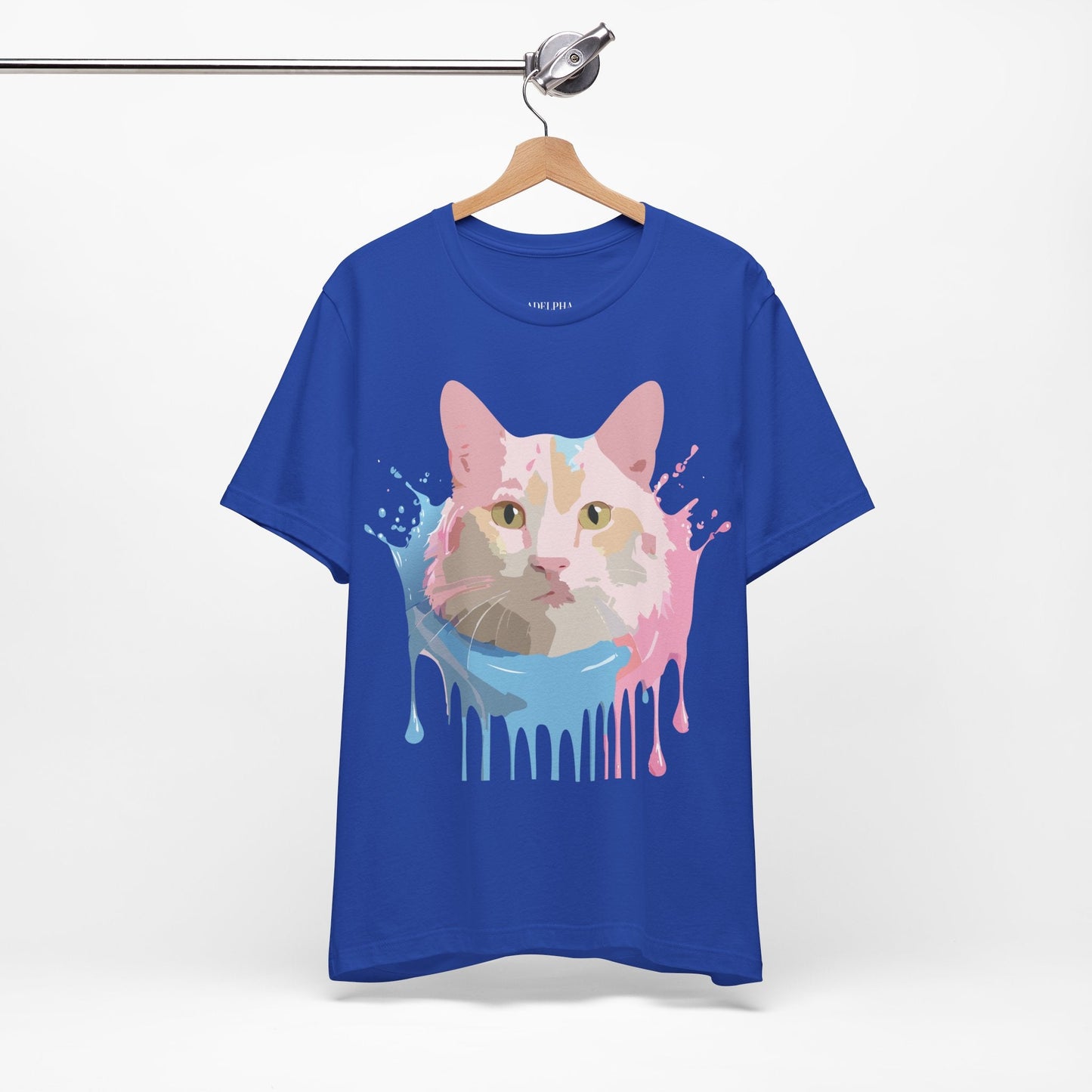 Cat Graphic Tee Unisex Shirt With Vintage Artwork From Adelpha