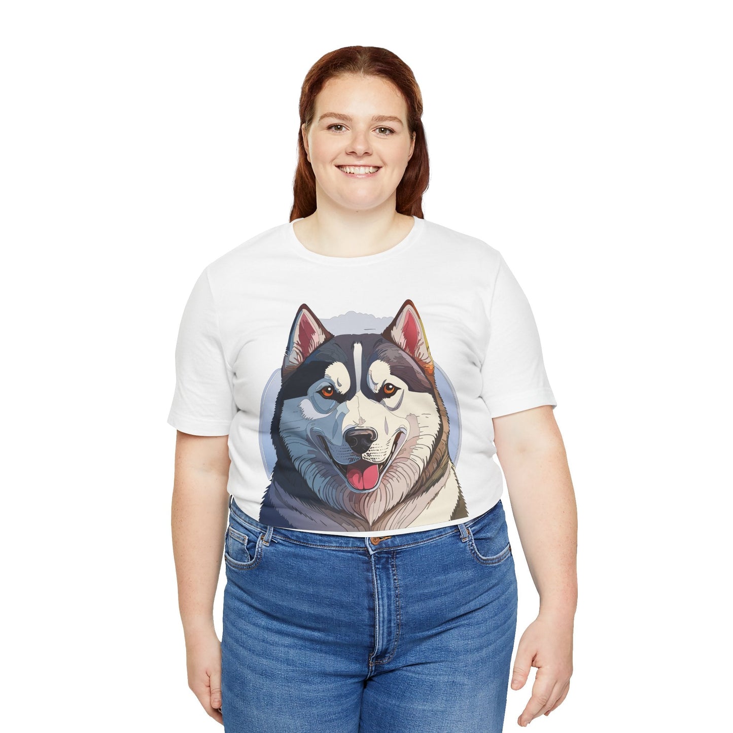 Unisex Animal Shirt Art Design Tee With Wild Animals Graphic Print Short Sleeve Style
