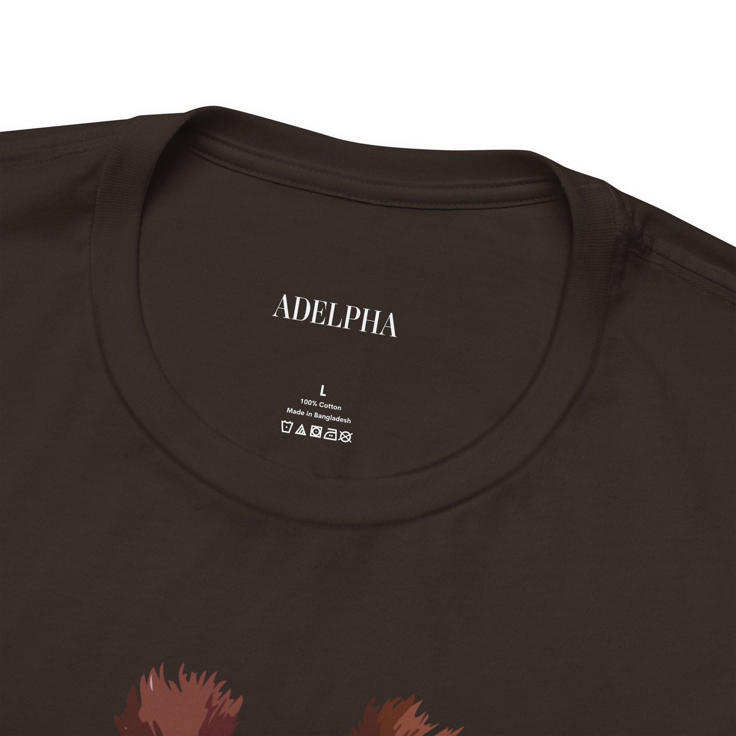 Adelpha Giraffe Graphic Tee Unisex Short Sleeve Art Design Shirt Vintage Inspired Artwork