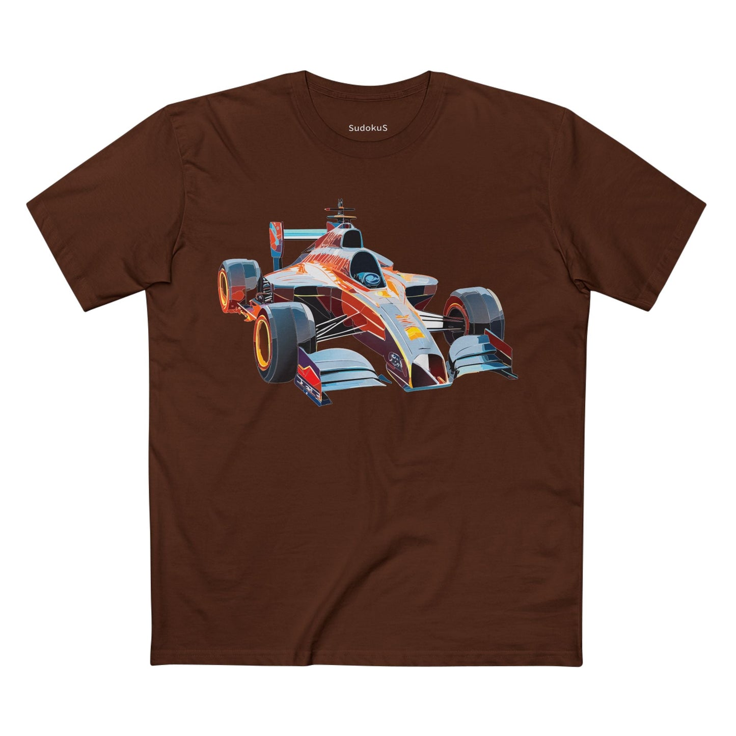 Car Graphic Unisex 100 Cotton Staple Tee 9