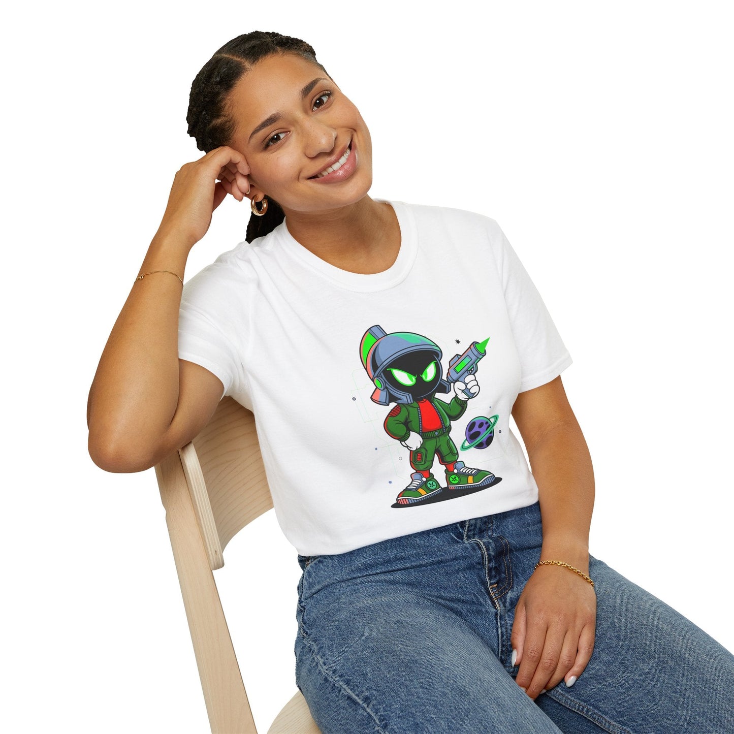 Unisex Cartoon T Shirt With Animation Design Funny Animals Tee Shirt For All Ages