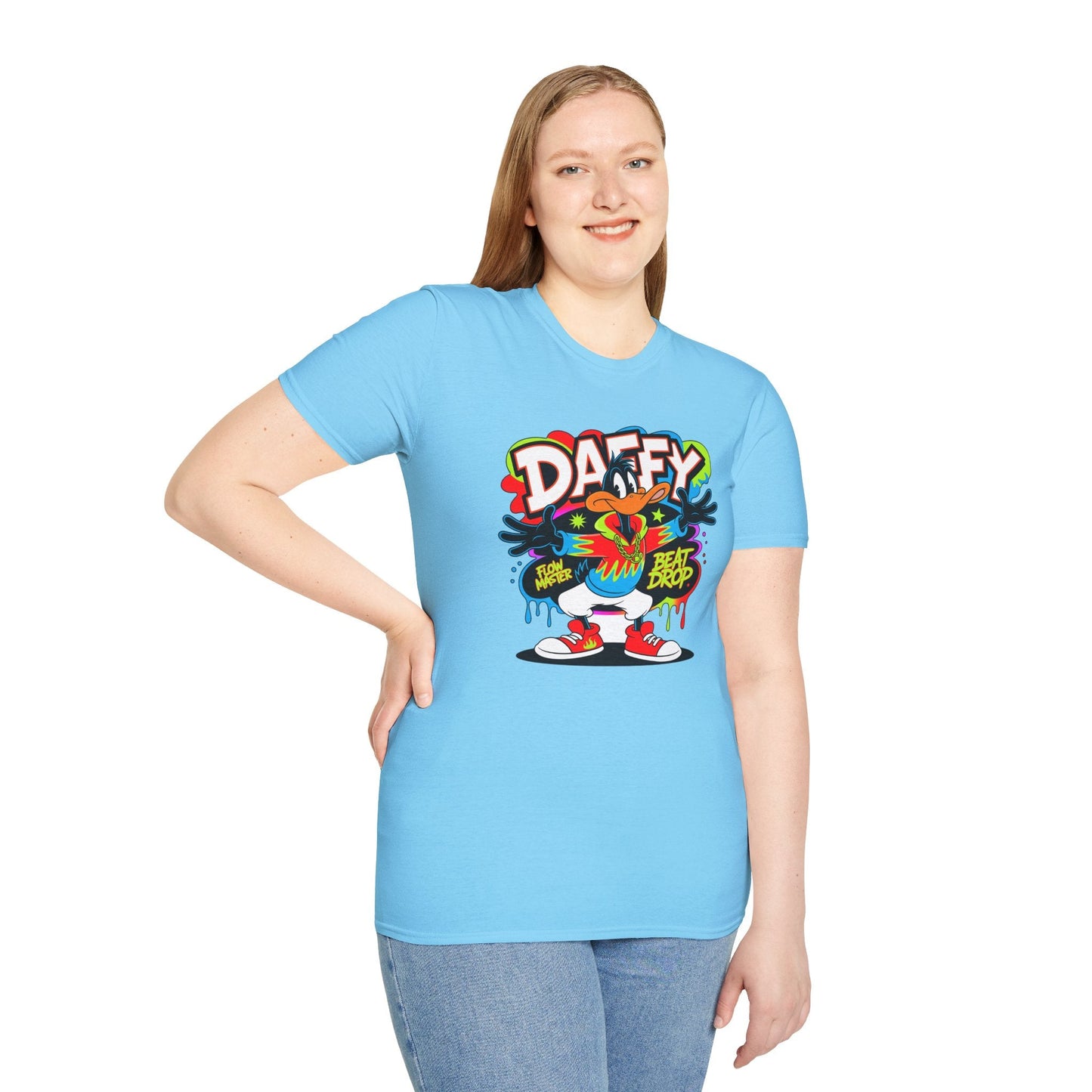 Funny Cartoon Animals T Shirt Unisex Softstyle Tee With Animation Design Gildan 64000