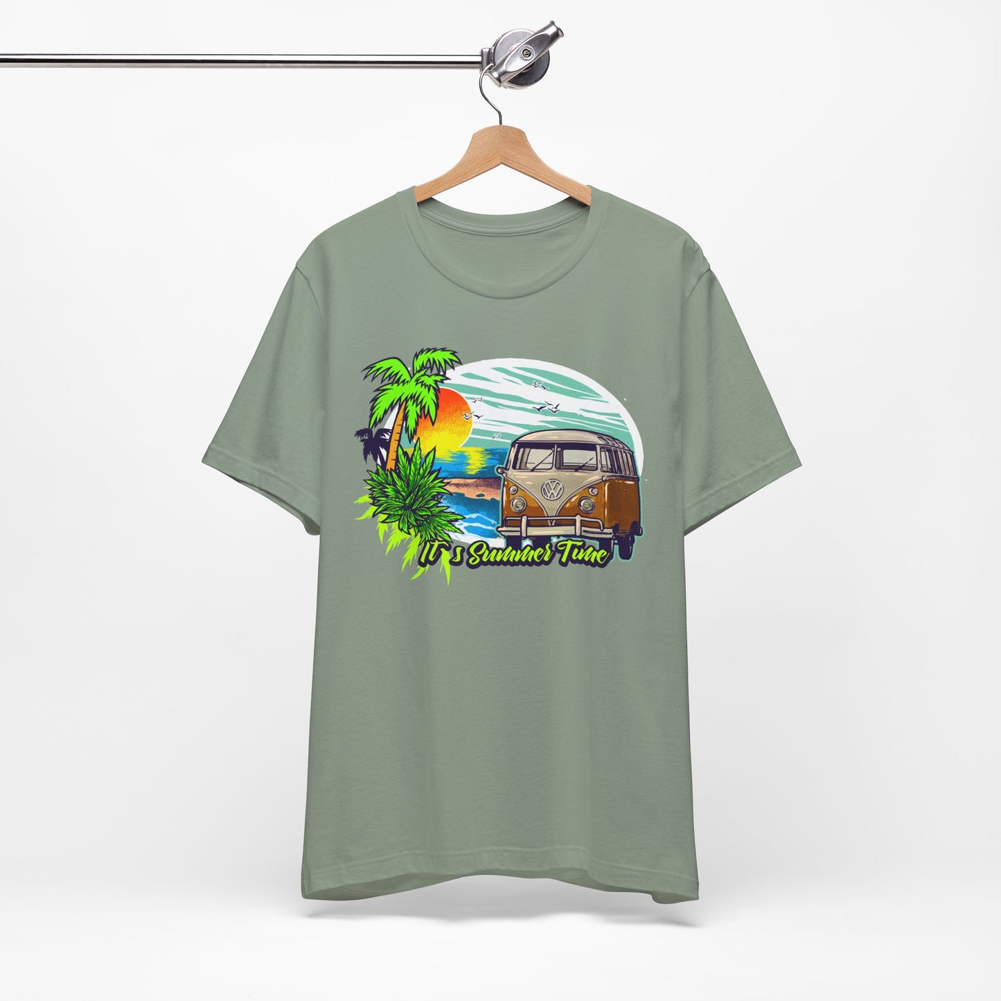 Old Bus Retro Poster Graphic Design Tee, Old Bus Shirt, Vintage Tees, Art Design T-Shirt, Graphic Tee, Retro Art Shirts