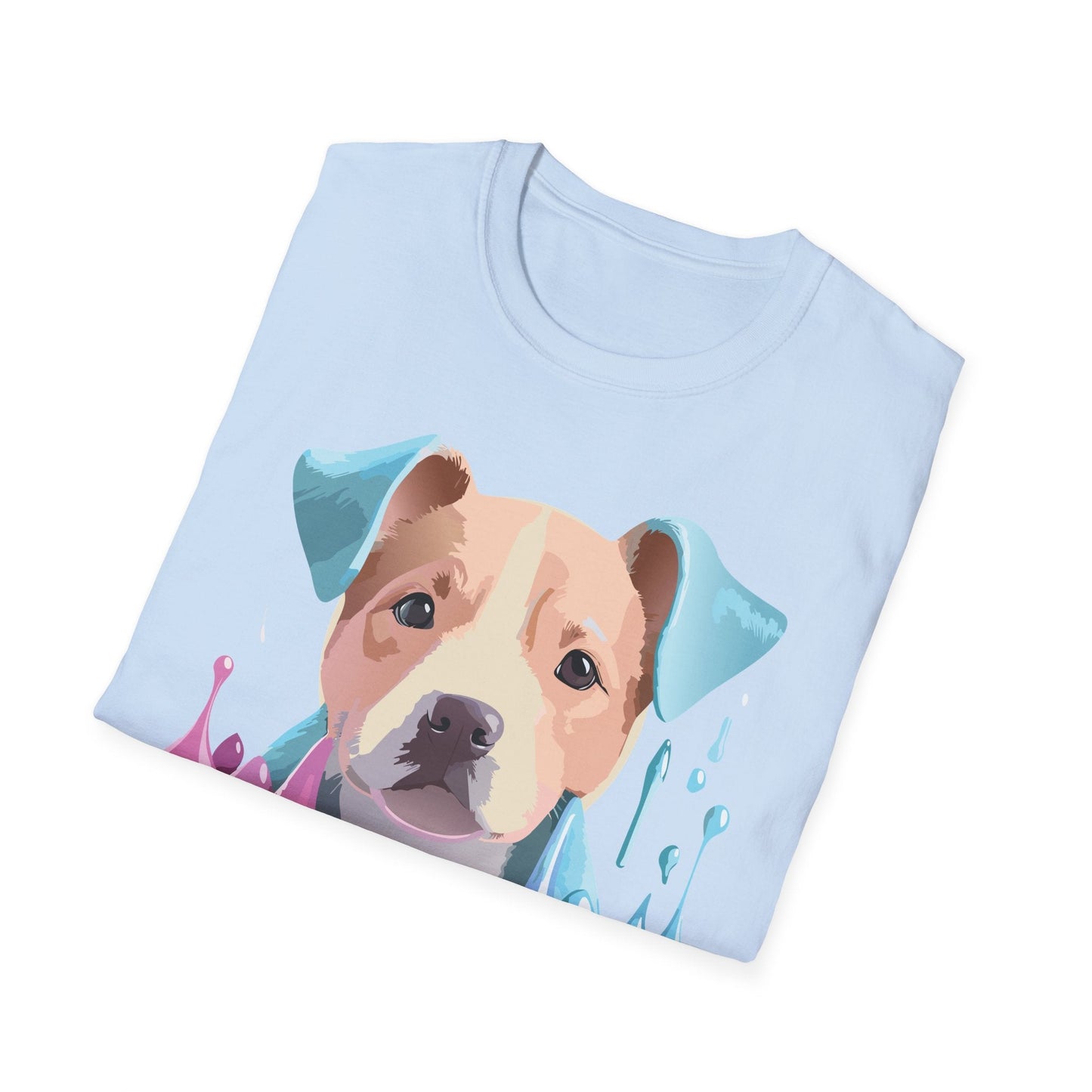 Dog Shirt Unisex Animal Tee Softstyle Gildan 64000 Cotton Tee