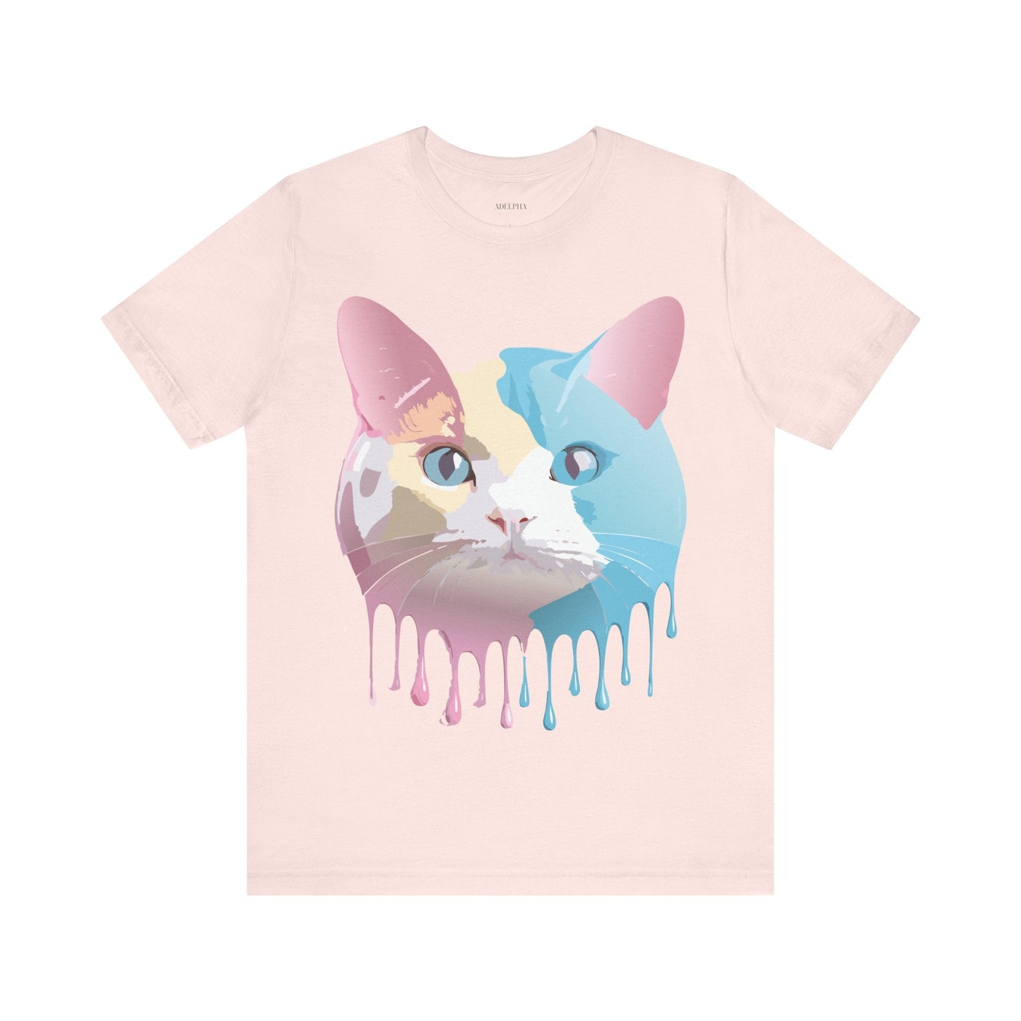 Cat Graphic Tee Unisex Jersey Short Sleeve By Adelpha Art Design