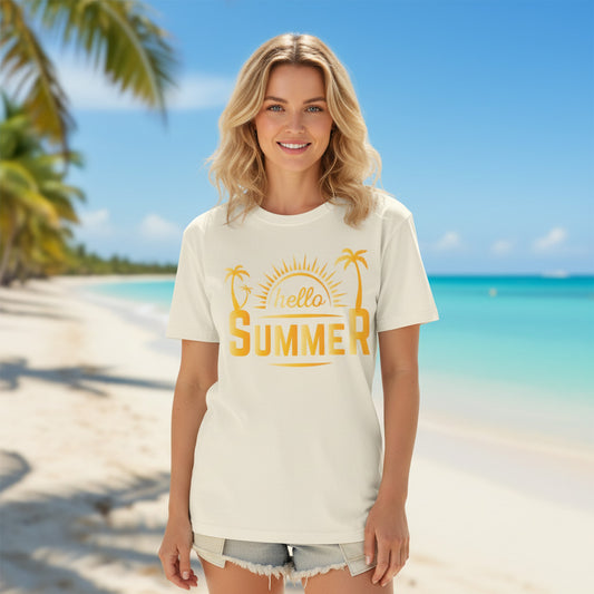 Summer Graphic Unisex 100 Cotton T-Shirts 2