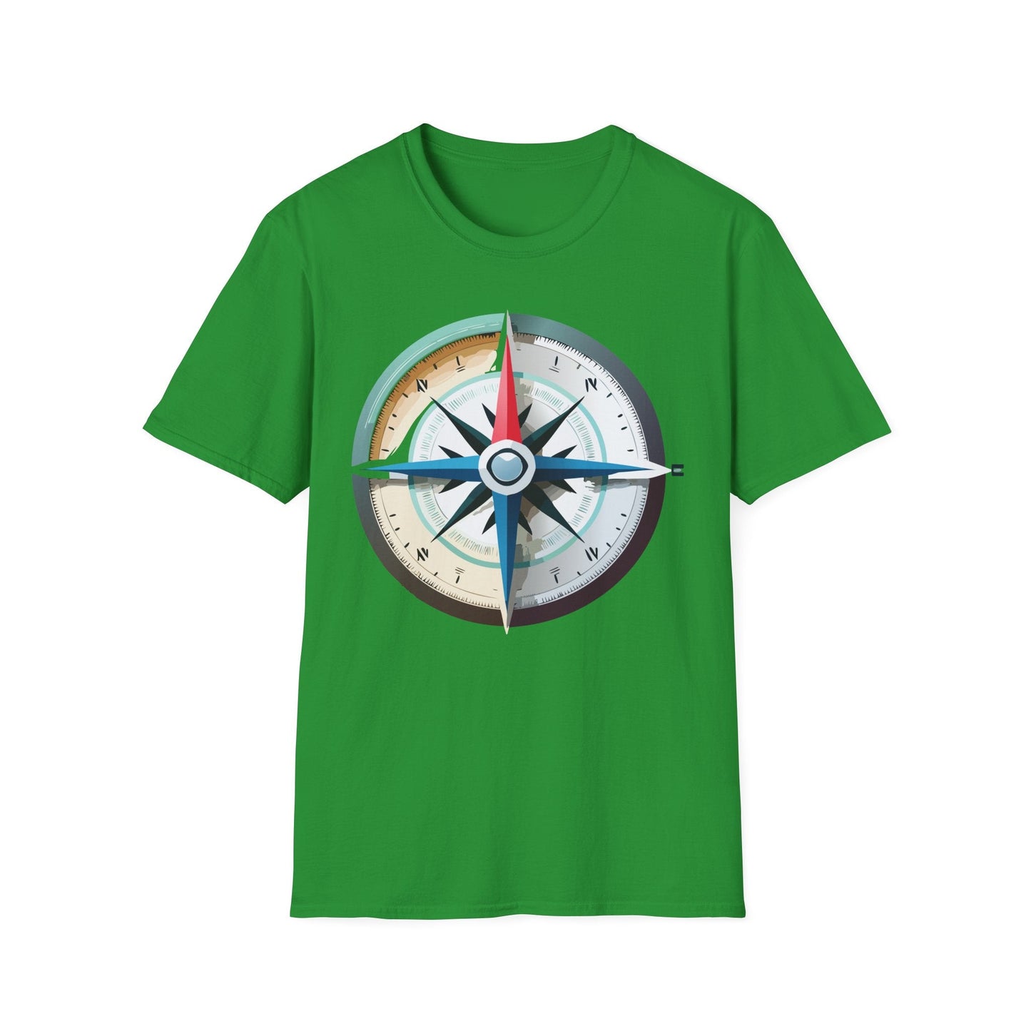 Compass Navigator Graphic Tee Unisex 100 Cotton 17